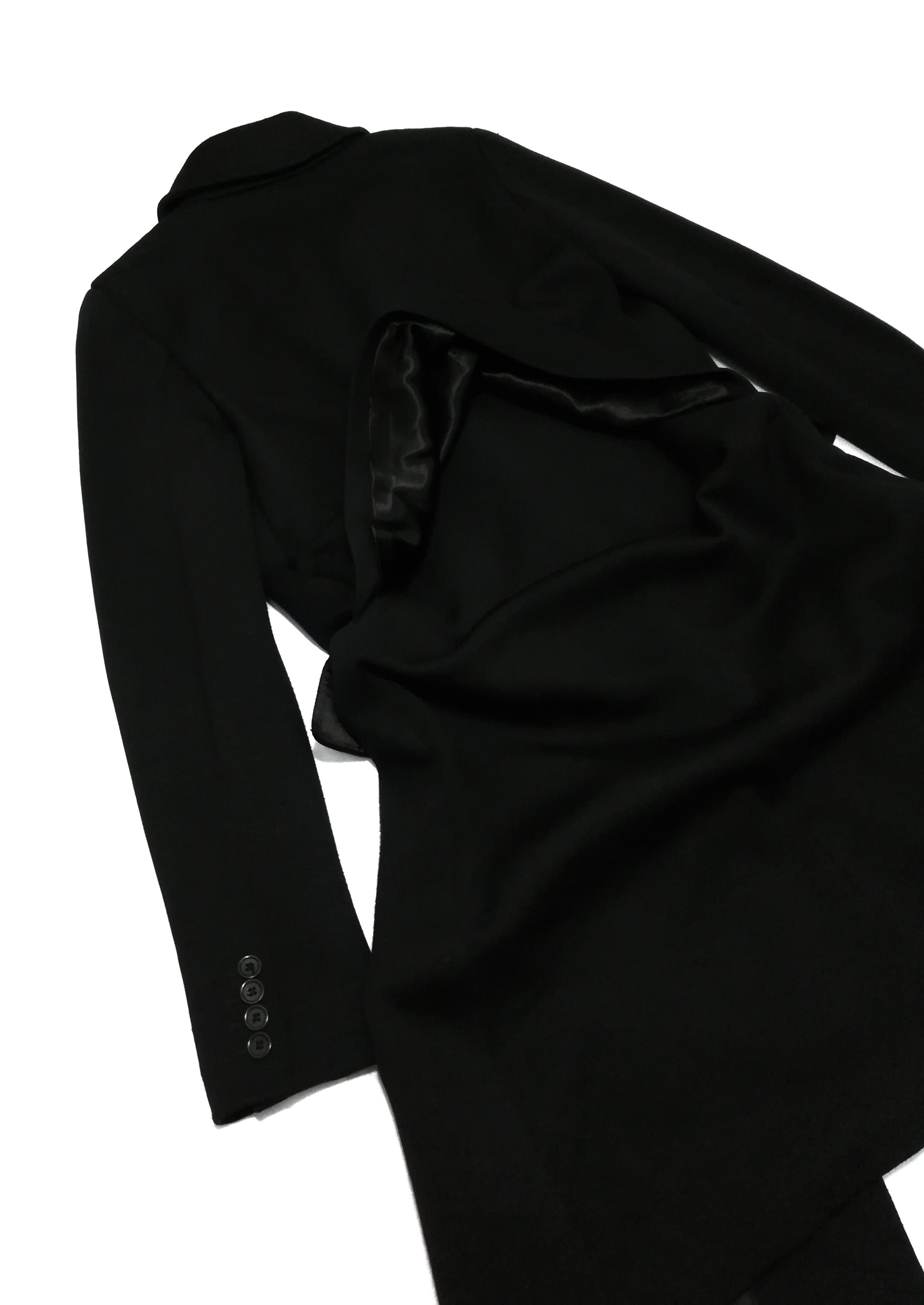 Helmut Lang 🔥Iconic AW00 Helmut Lang Moleskin Wool Oversized Long Coat Size US S / EU 44-46 / 1 - 18 Thumbnail