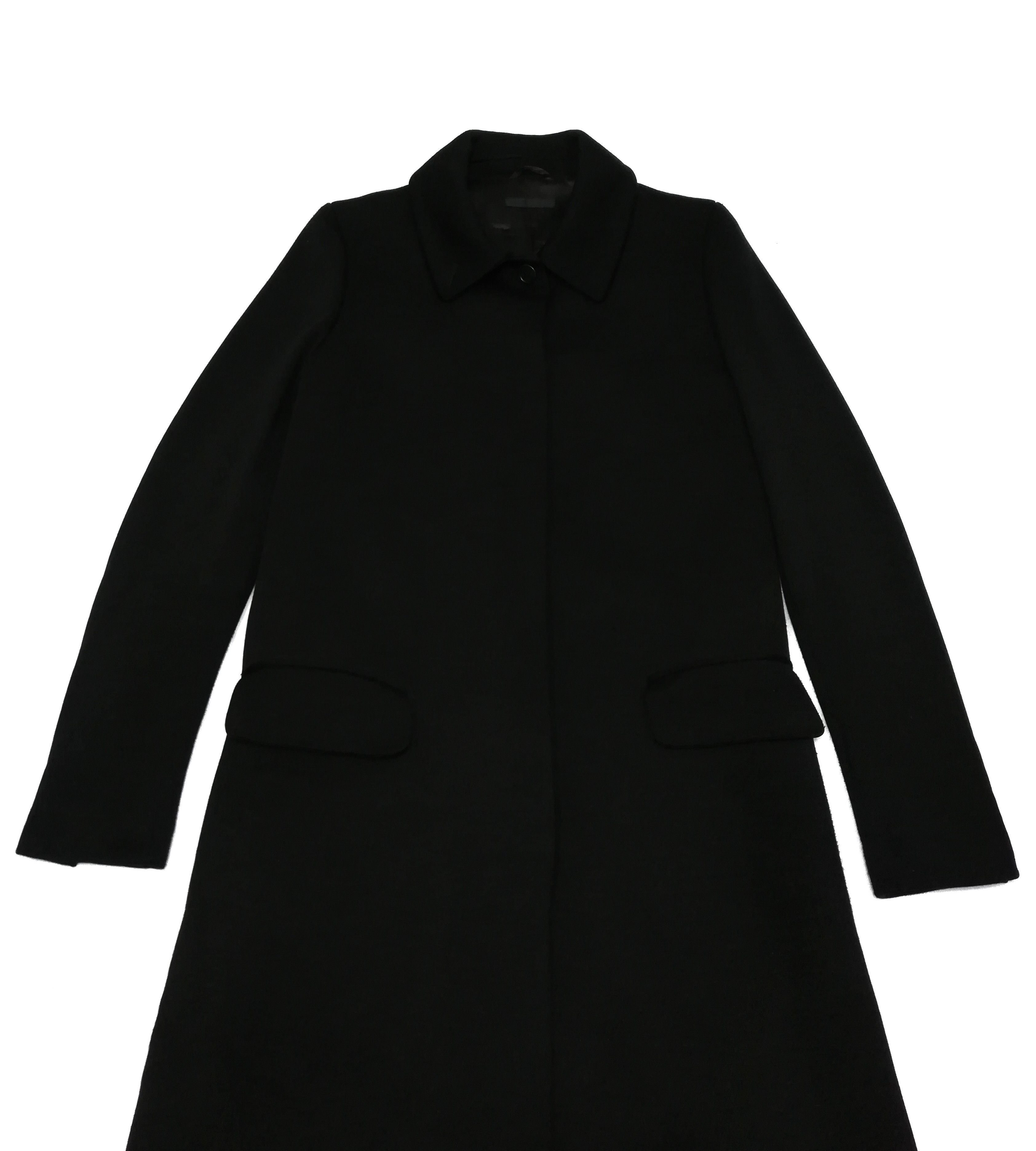 Helmut Lang 🔥Iconic AW00 Helmut Lang Moleskin Wool Oversized Long Coat Size US S / EU 44-46 / 1 - 4 Thumbnail