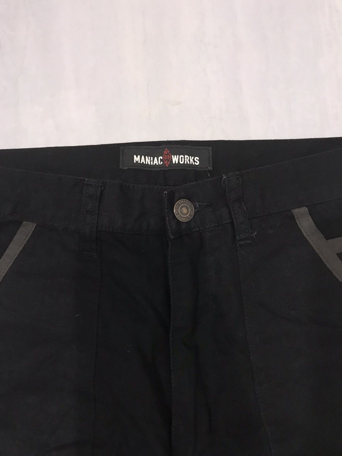 Japanese Brand MANIAC WORKS Japan Punk Bondage Streetwear Tactical Pant Size US 28 / EU 44 - 6 Thumbnail
