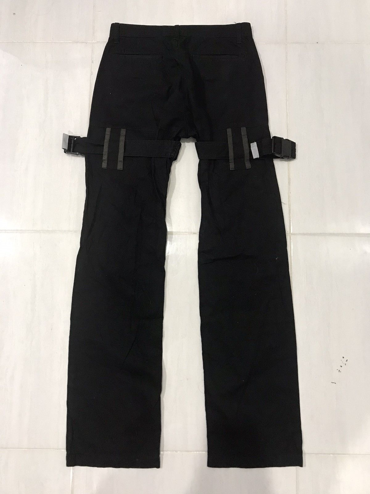 Japanese Brand MANIAC WORKS Japan Punk Bondage Streetwear Tactical Pant Size US 28 / EU 44 - 10 Thumbnail