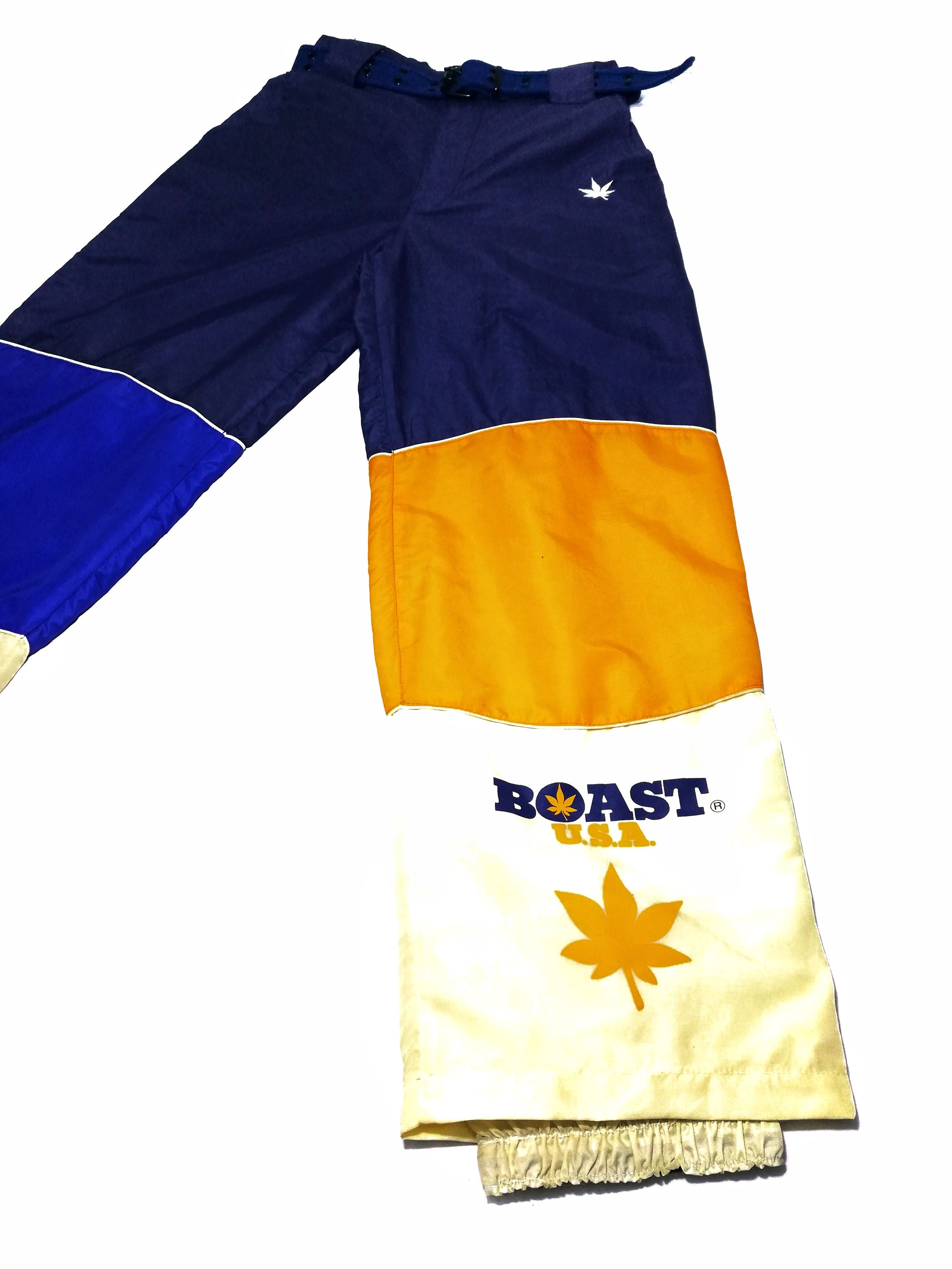 Boast 🔥BOAST USA MULTICOLOR NYLON TRICOLOR SKI/SNOWBOARDING🔥 Size US 32 / EU 48 - 3 Thumbnail