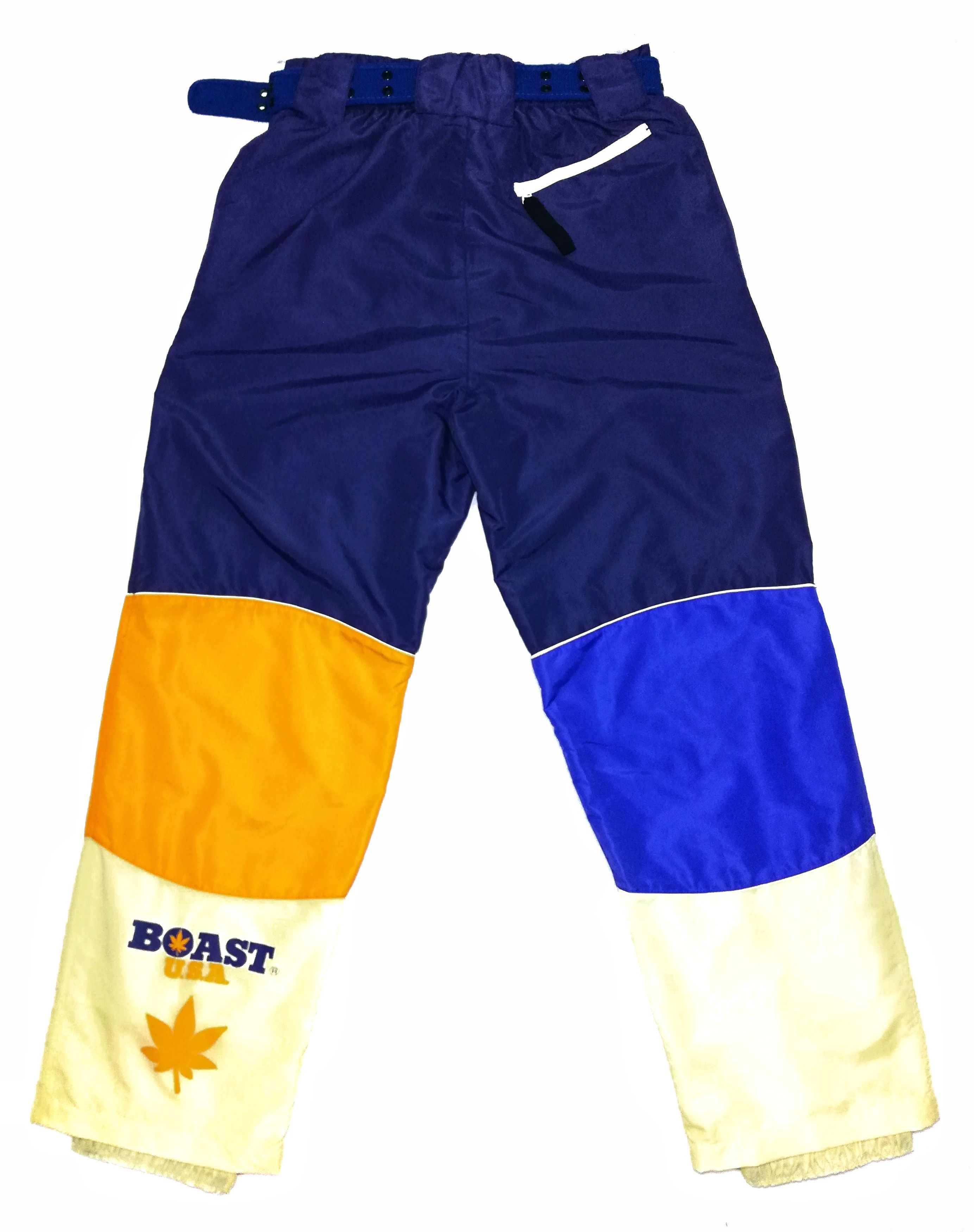 Boast 🔥BOAST USA MULTICOLOR NYLON TRICOLOR SKI/SNOWBOARDING🔥 Size US 32 / EU 48 - 15 Thumbnail