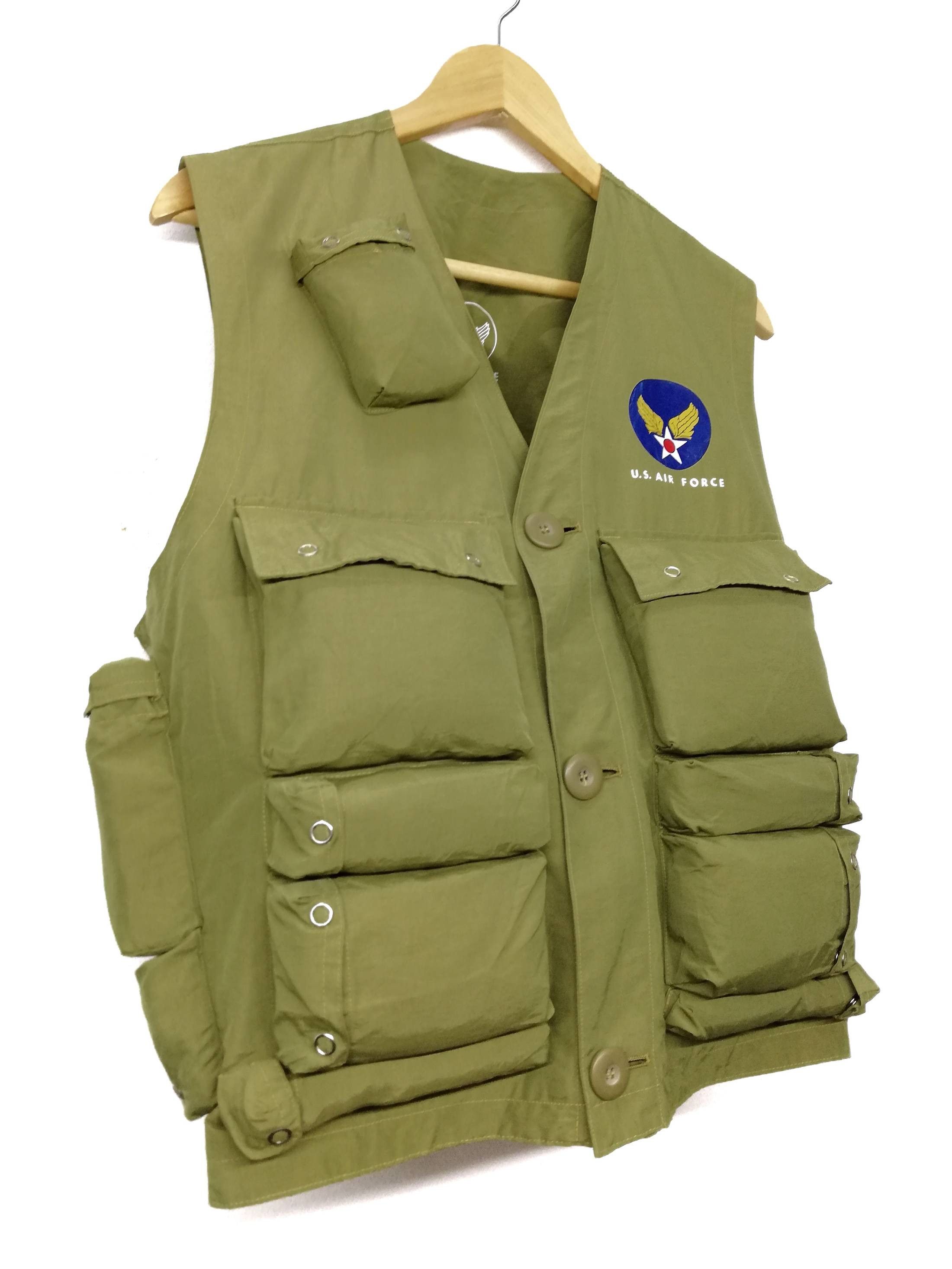 🔥OG Army Us Air Force Tactical Utility Multi Pocket Vest
