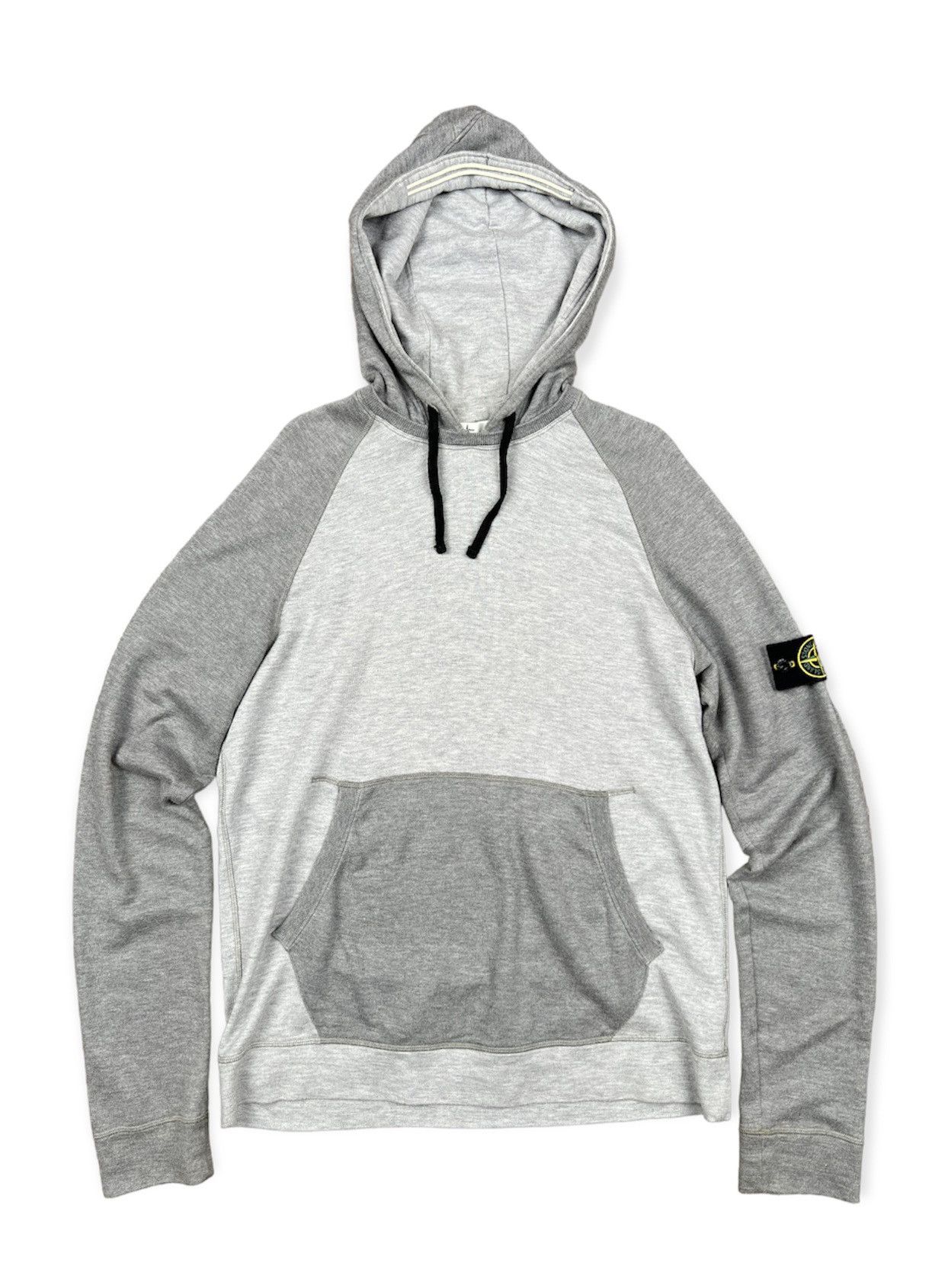 image of Stone Island Vintage Gray Hoodie 2003 in Grey, Men's (Size Medium)