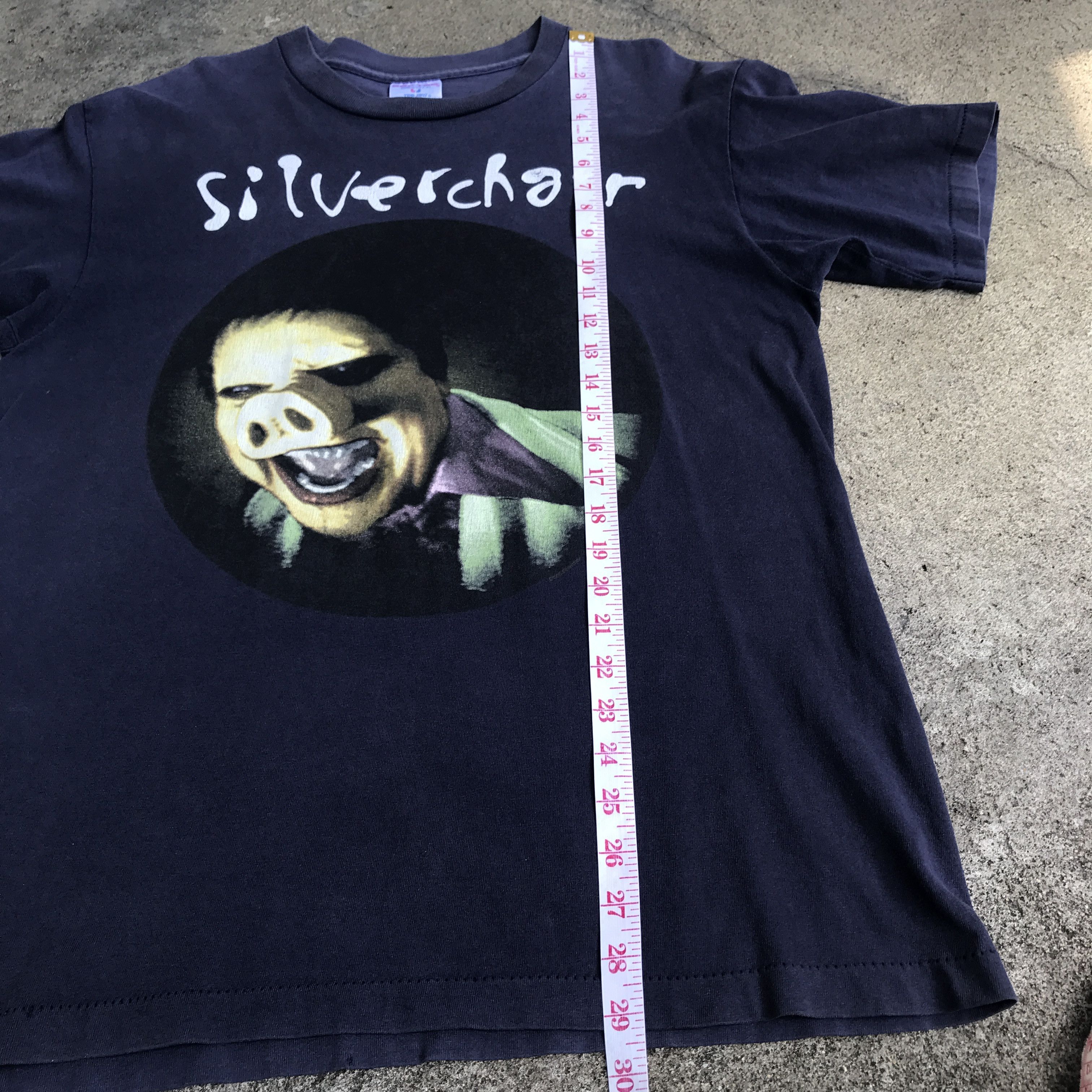 Band Tees Vintage 90s 1995 Silverchair Grunge Tour Promo Tee Faded Size US L / EU 52-54 / 3 - 9 Thumbnail