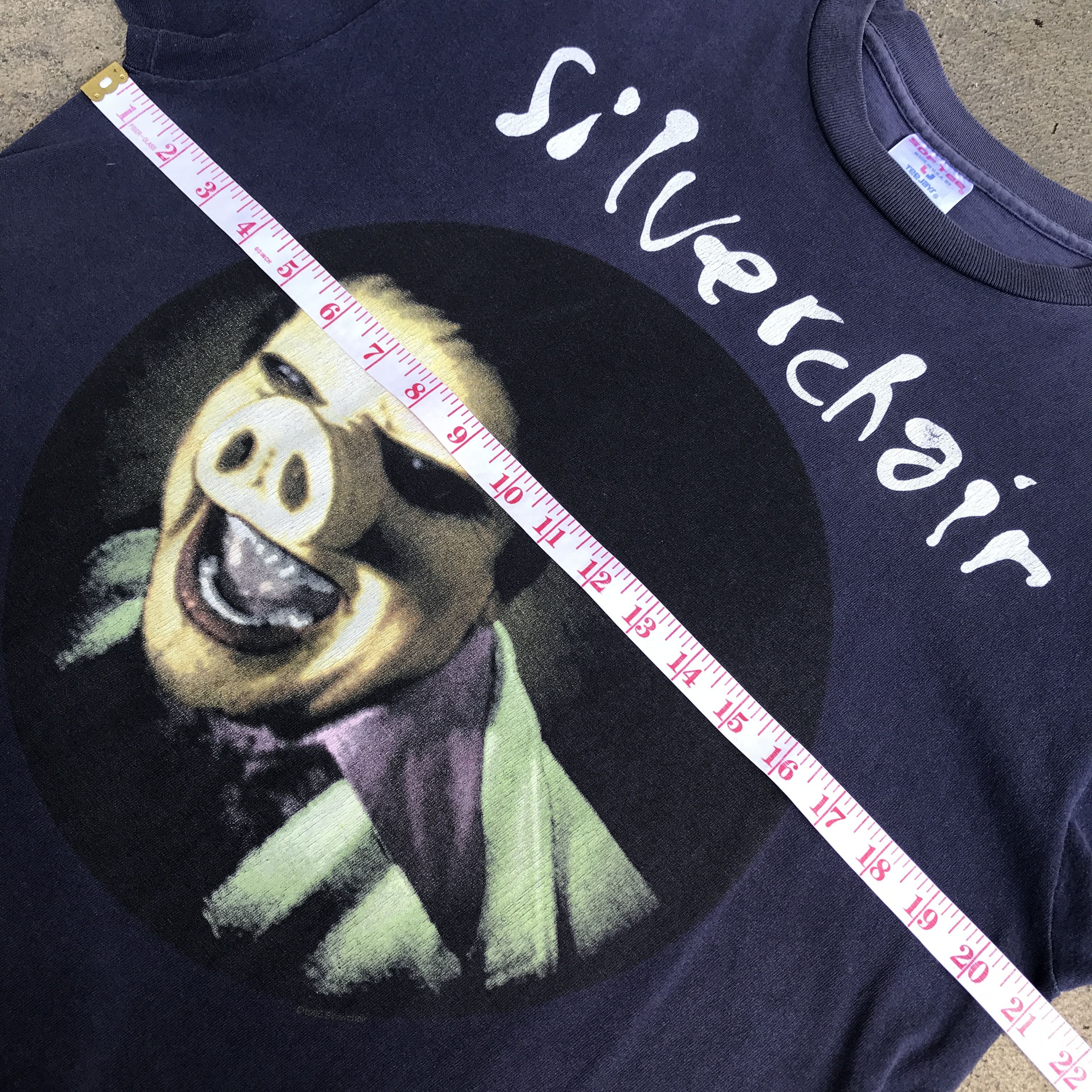 Band Tees Vintage 90s 1995 Silverchair Grunge Tour Promo Tee Faded Size US L / EU 52-54 / 3 - 8 Thumbnail