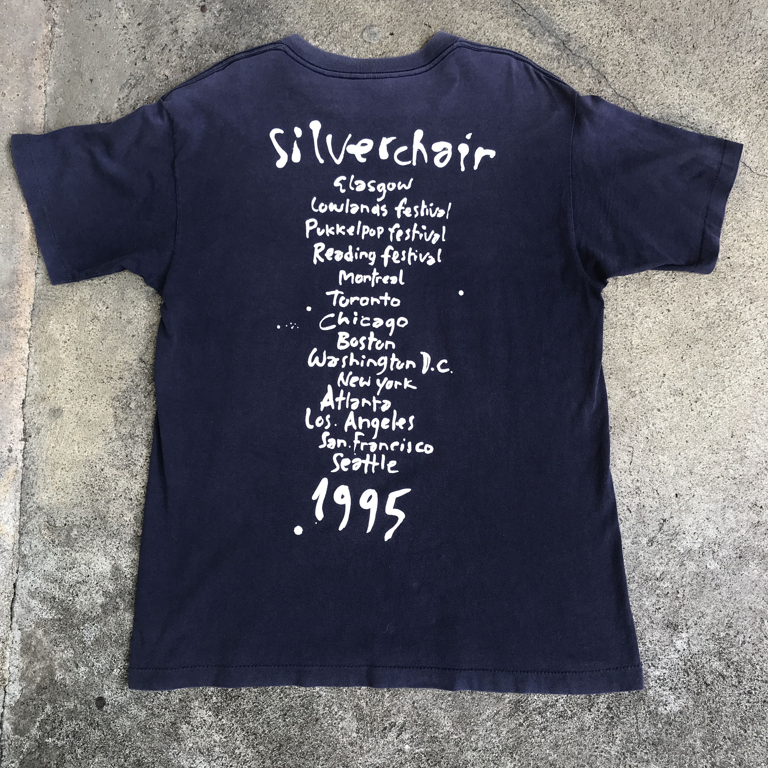 Band Tees Vintage 90s 1995 Silverchair Grunge Tour Promo Tee Faded Size US L / EU 52-54 / 3 - 7 Thumbnail