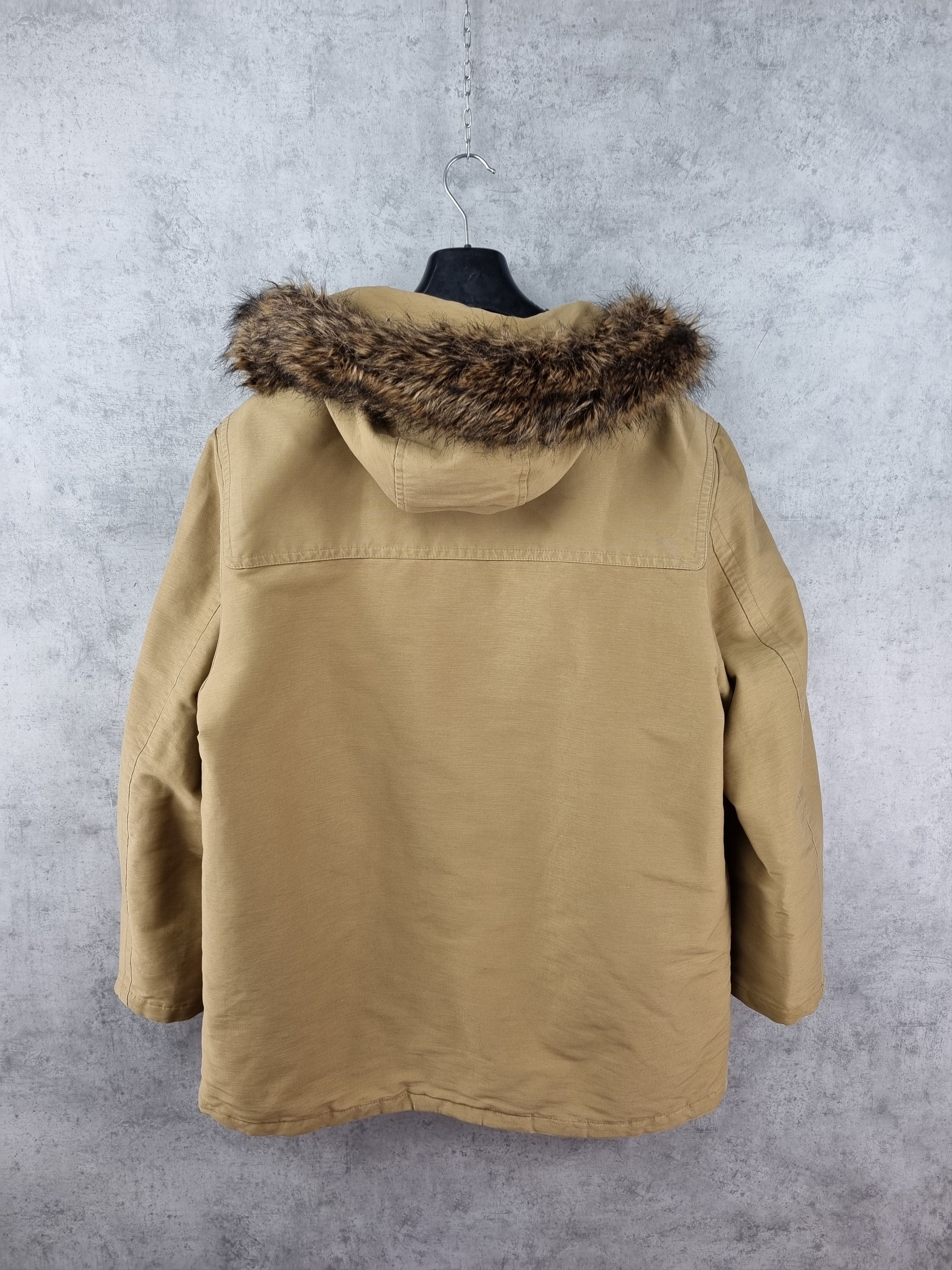 Polo Ralph Lauren × Ralph Lauren × Vintage Ralph Lauren Duffle Coat Heavy Hooded Jacket Size US L / EU 52-54 / 3 - 3 Thumbnail
