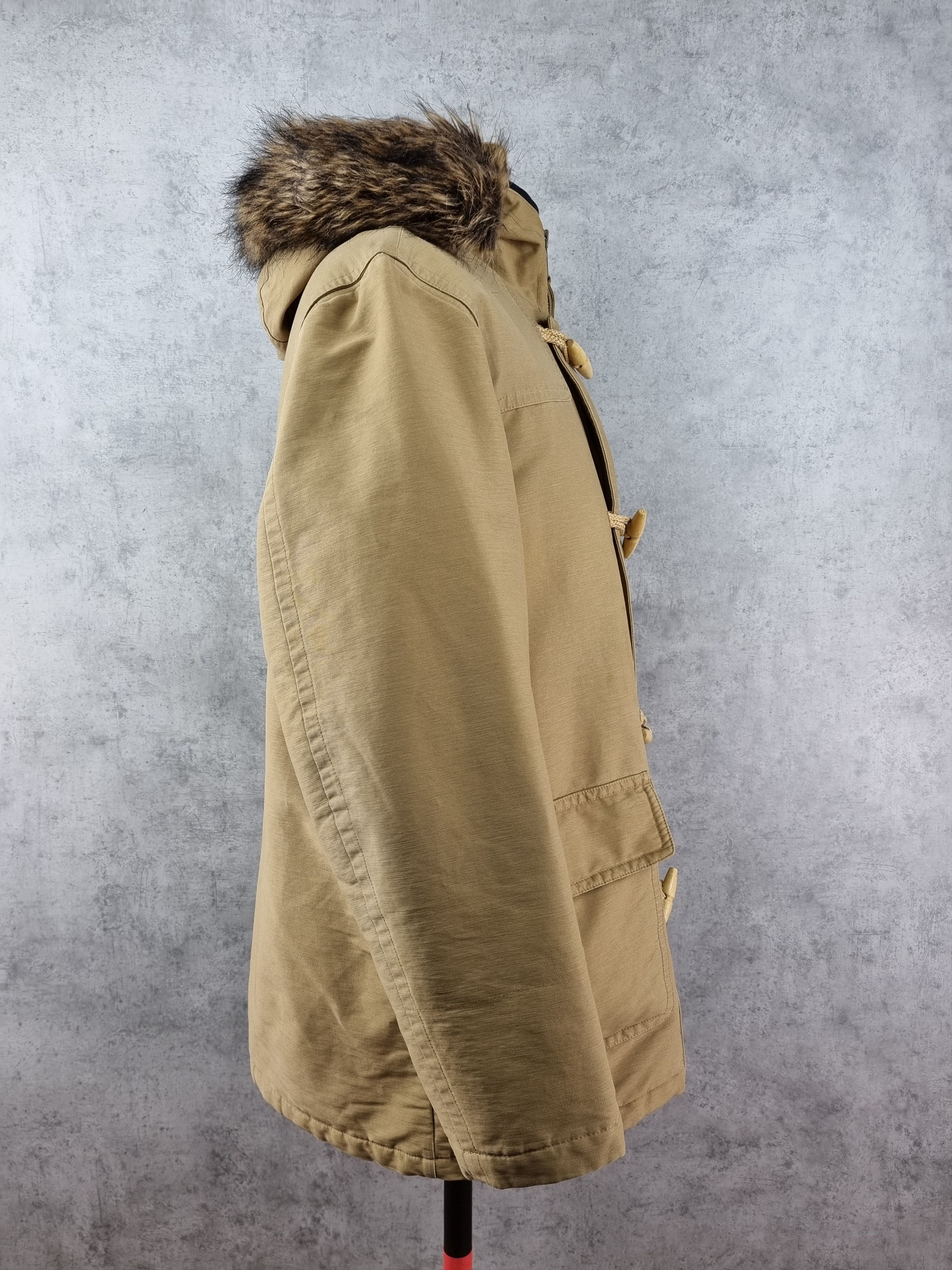Polo Ralph Lauren × Ralph Lauren × Vintage Ralph Lauren Duffle Coat Heavy Hooded Jacket Size US L / EU 52-54 / 3 - 6 Thumbnail