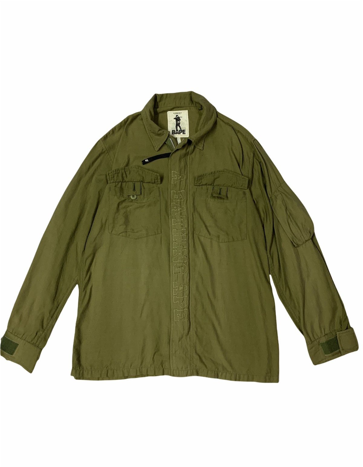 Bape BAPE UTILITY SHIRT Size US L / EU 52-54 / 3 - 1 Thumbnail