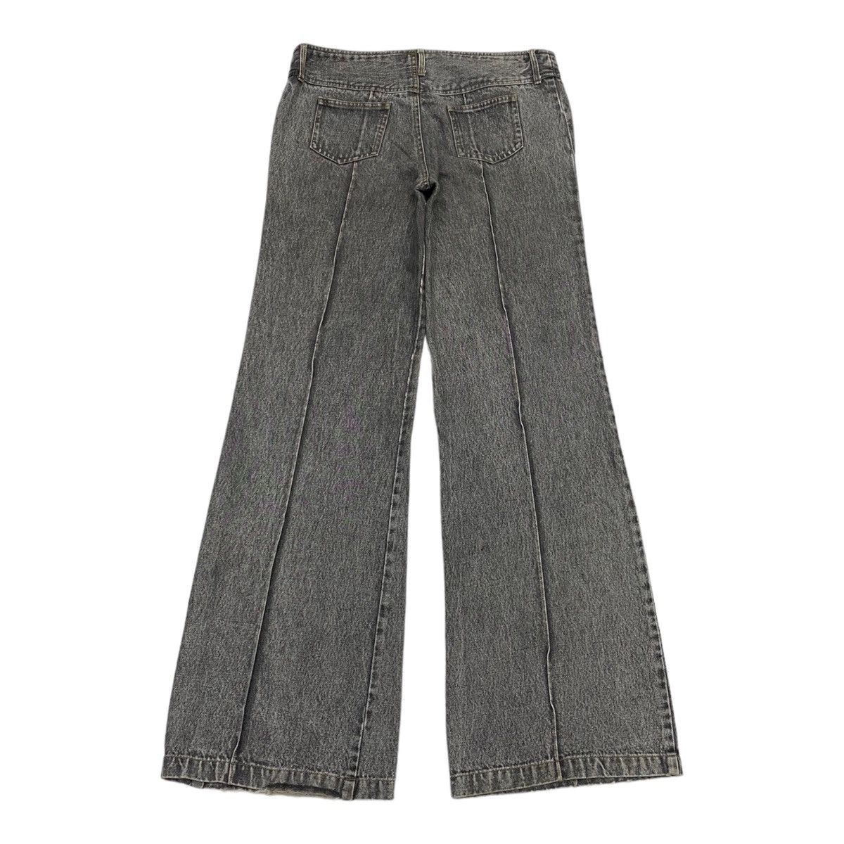 Hysteric Glamour JAPANESE AVANT GARDE STYLE DENIM FLARE DISTRESSED BOOTCUT Size US 32 / EU 48 - 2 Thumbnail