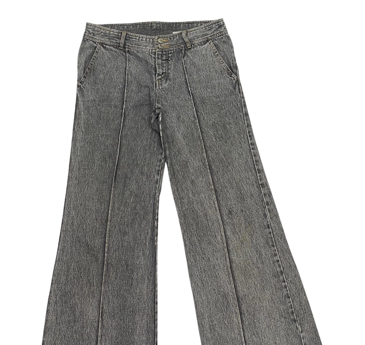 Hysteric Glamour JAPANESE AVANT GARDE STYLE DENIM FLARE DISTRESSED BOOTCUT Size US 32 / EU 48 - 5 Thumbnail