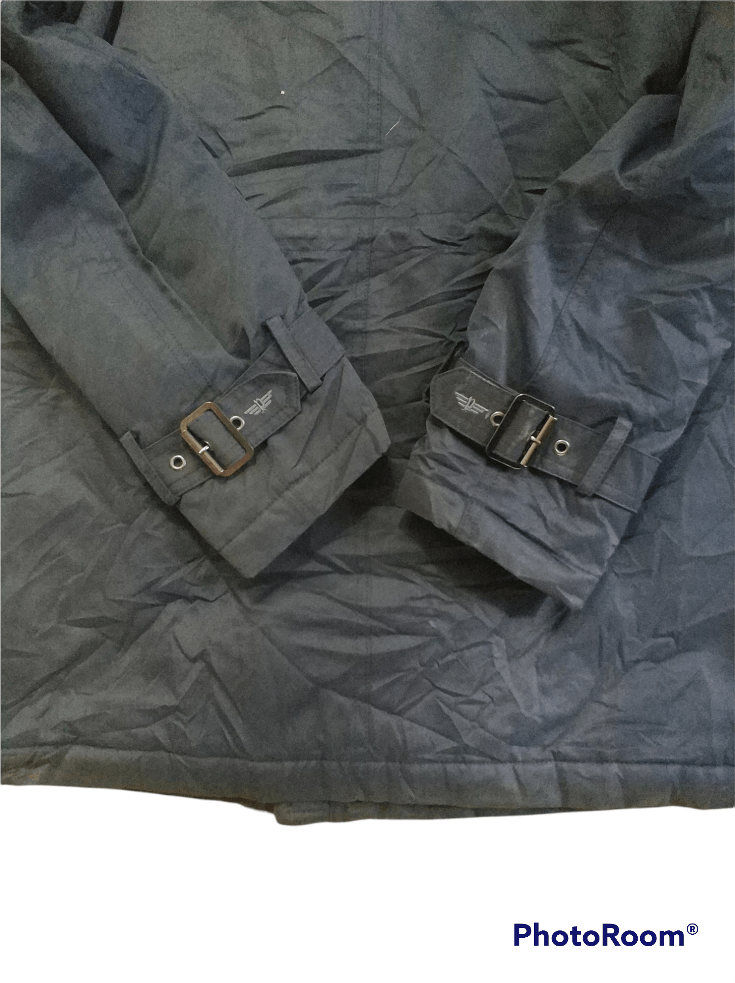 Other 🔥Police Faux Fur Fishtail Quilted Jacket Size US M / EU 48-50 / 2 - 6 Thumbnail