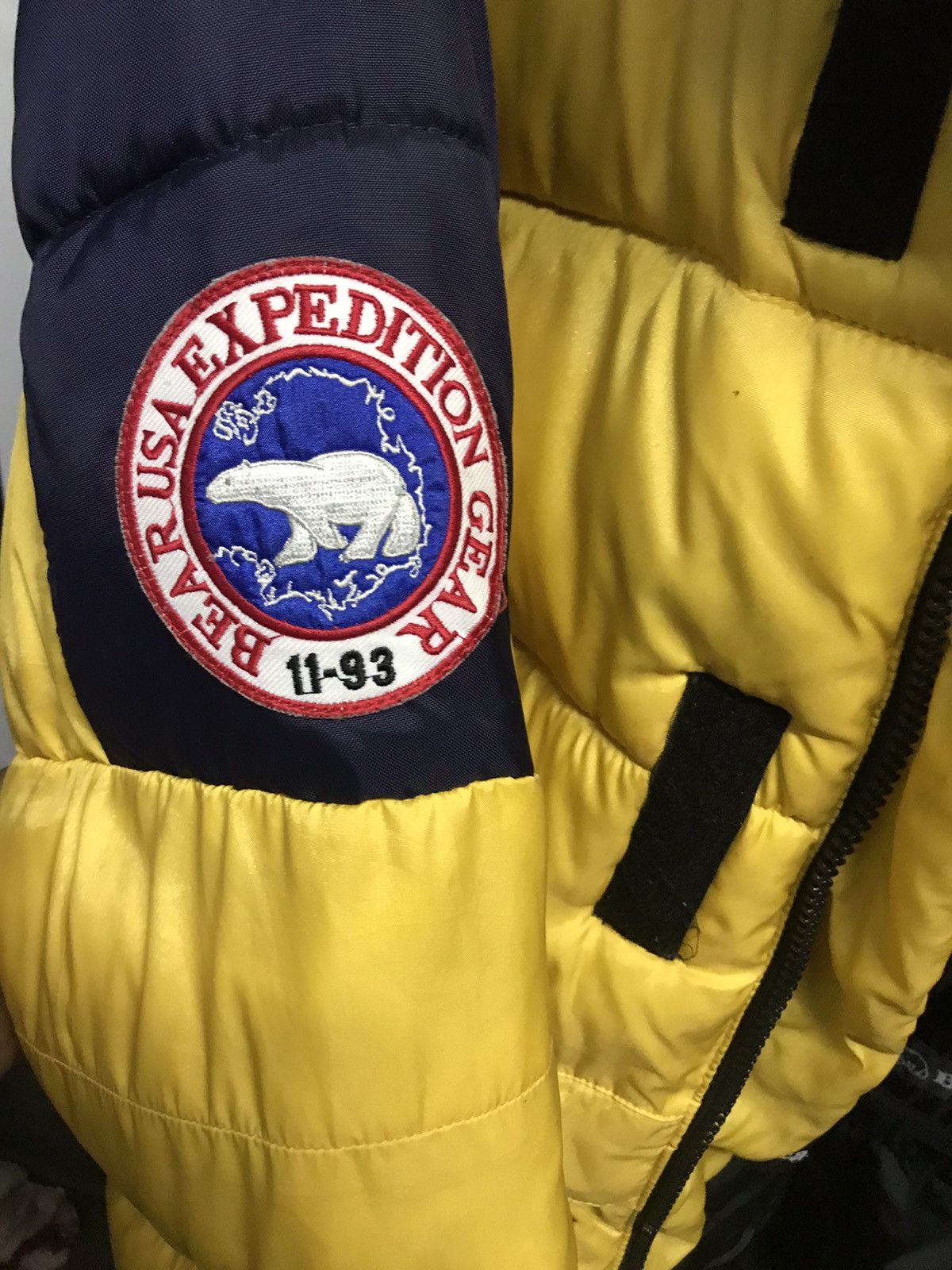 Other 🔥Rare🔥Bear usa expedition gear puffer zipper jacket Size US L / EU 52-54 / 3 - 7 Thumbnail