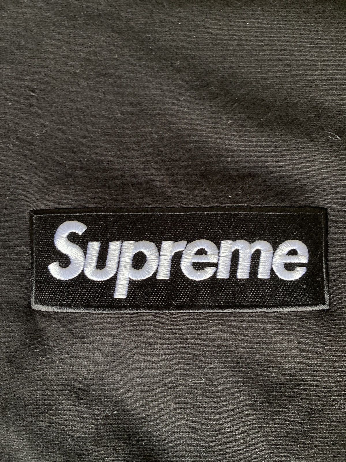 Supreme Supreme Box Logo Crewneck (FW18) Black Size US L / EU 52-54 / 3 - 3 Thumbnail