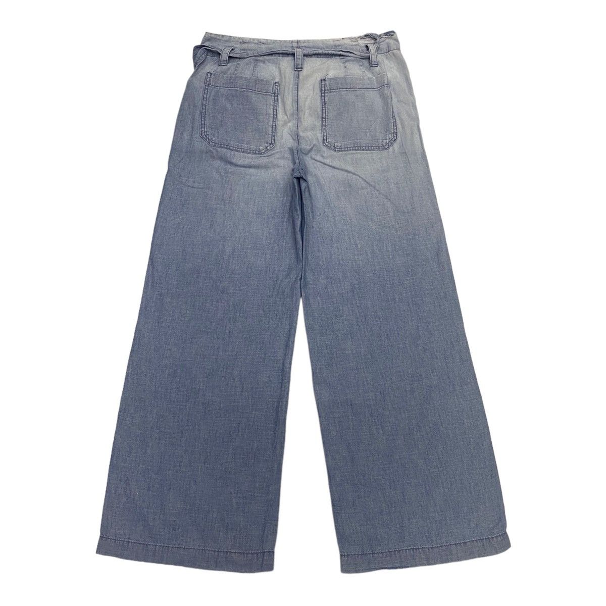 Issey Miyake RARE‼️GAP WIDE LEG LINEN PANTS HAKAMA PANTS STYLE Size US 30 / EU 46 - 3 Thumbnail