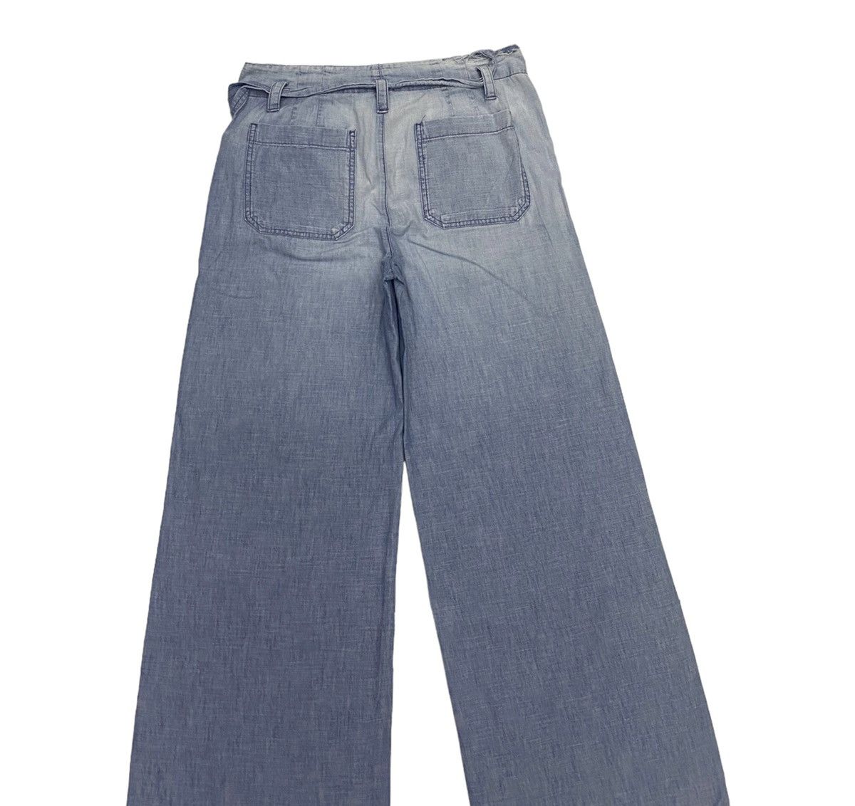 Issey Miyake RARE‼️GAP WIDE LEG LINEN PANTS HAKAMA PANTS STYLE Size US 30 / EU 46 - 9 Thumbnail