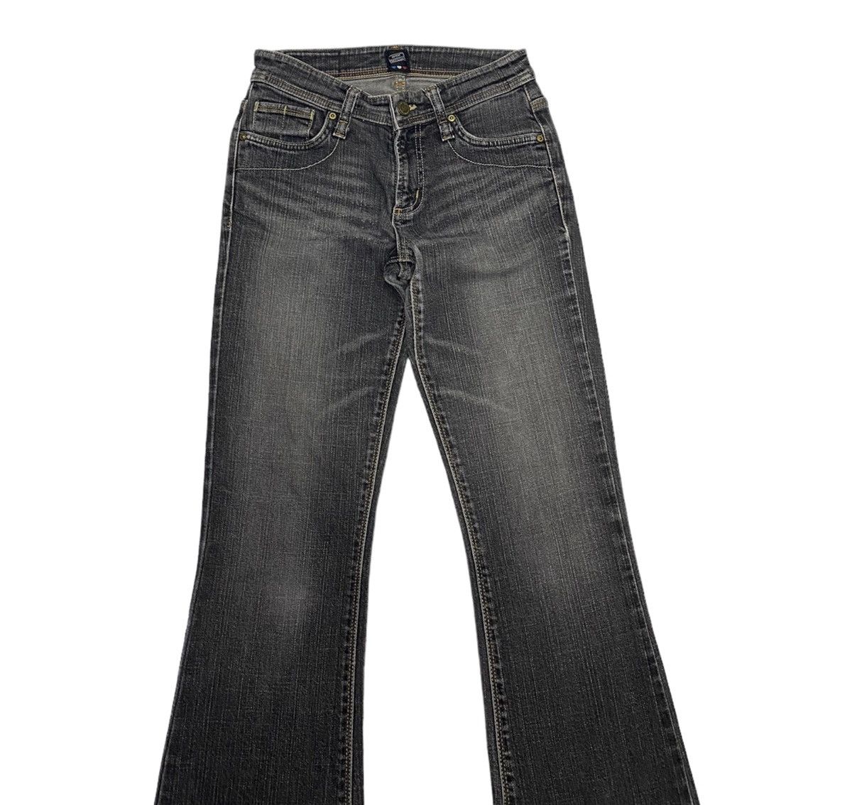 Hysteric Glamour HYSTERIC GLAMOUR STYLE C17 EUROPE DENIM FLARED PANTS Size US 27 - 5 Thumbnail