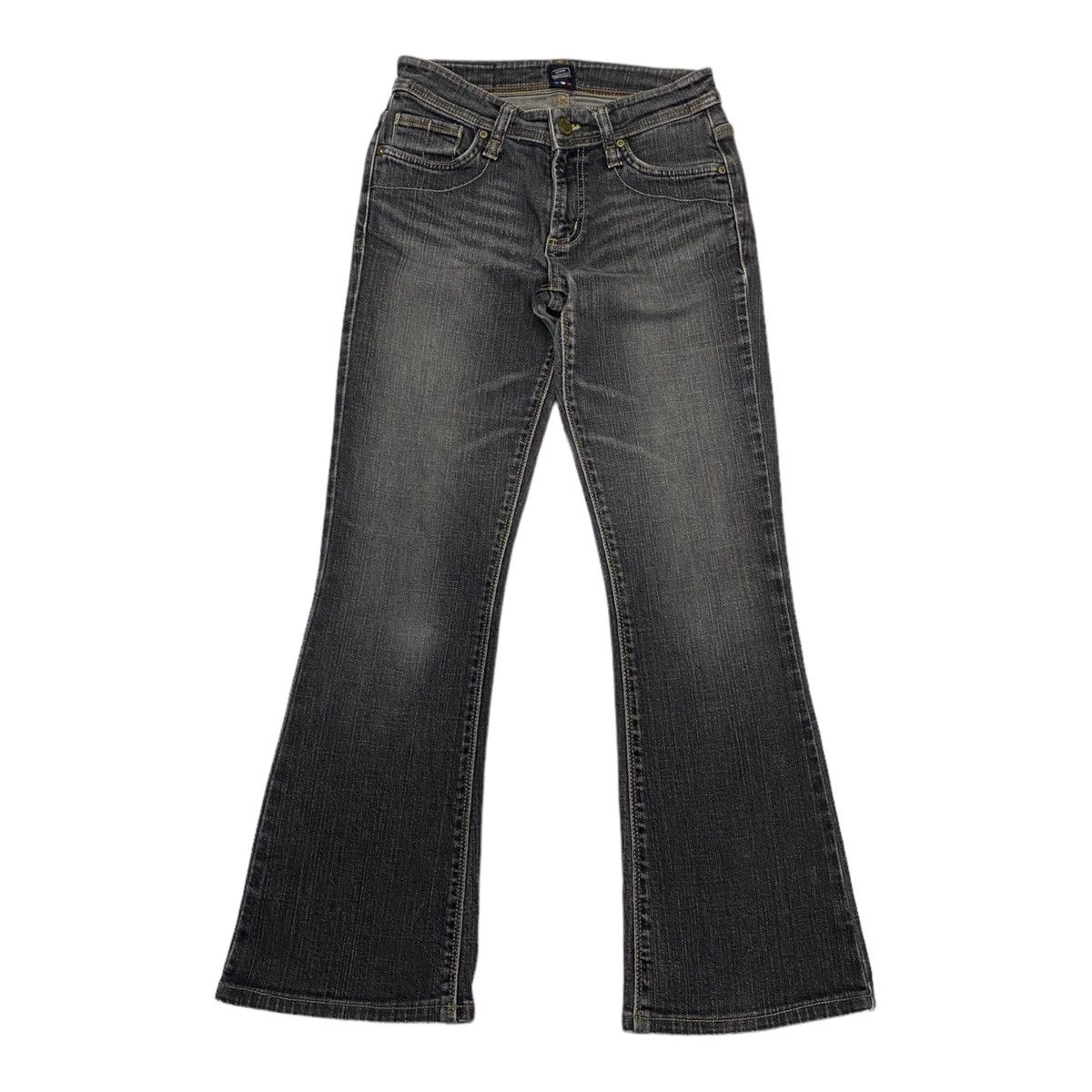 Hysteric Glamour HYSTERIC GLAMOUR STYLE C17 EUROPE DENIM FLARED PANTS Size US 27 - 1 Thumbnail