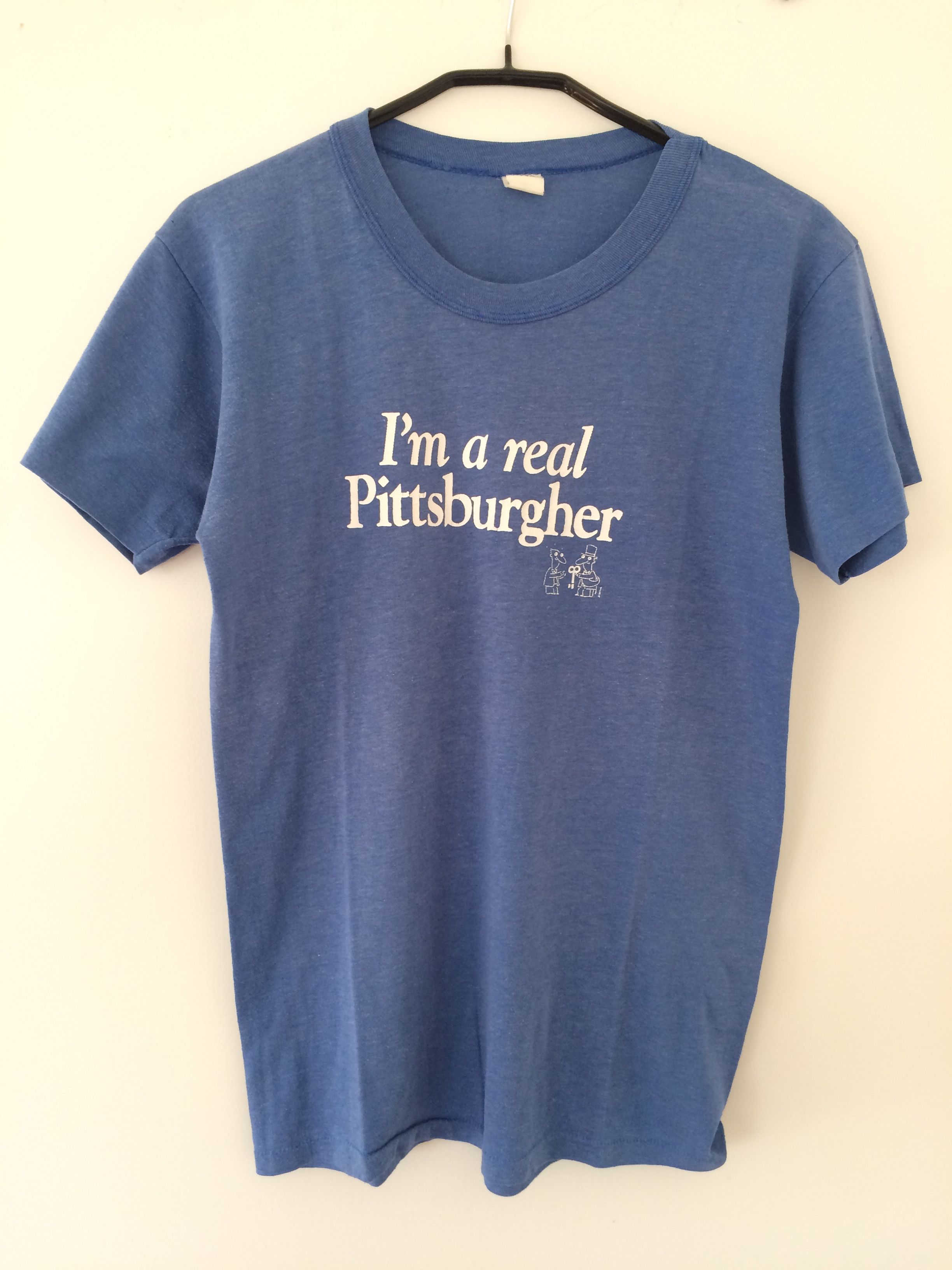 Vintage Pittsburgher 80s shirt - not parka coat leather jacket Size US M / EU 48-50 / 2 - 1 Thumbnail