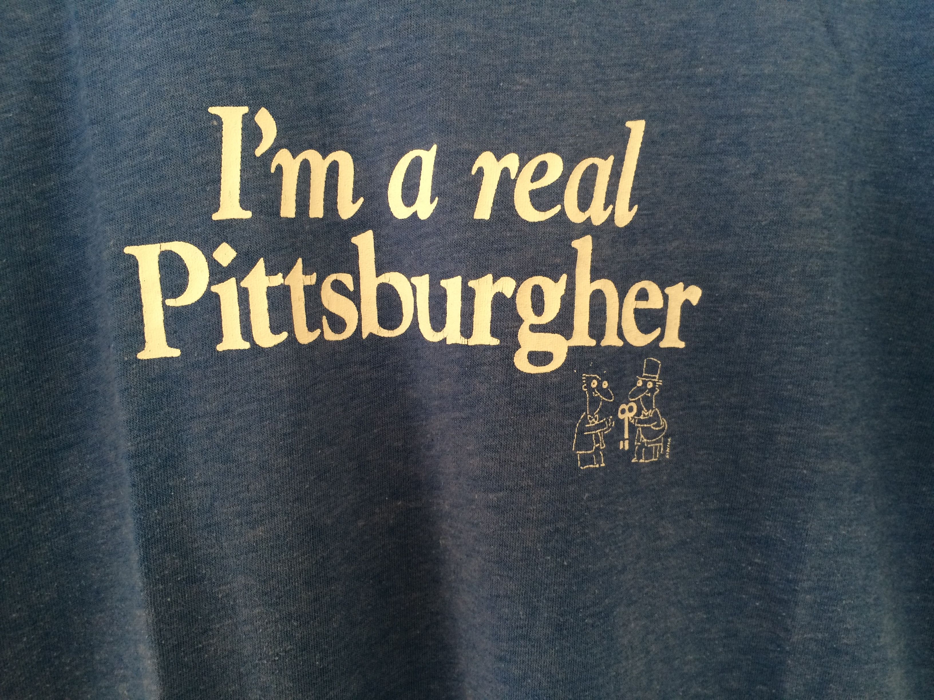 Vintage Pittsburgher 80s shirt - not parka coat leather jacket Size US M / EU 48-50 / 2 - 3 Thumbnail
