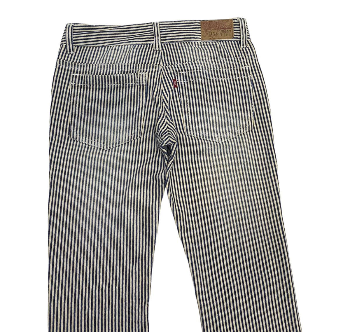 Hysteric Glamour WIND N SEA HYSTERIC GLAMOUR STYLE SOF HICKORY STRIPE PANTS Size US 33 - 4 Thumbnail