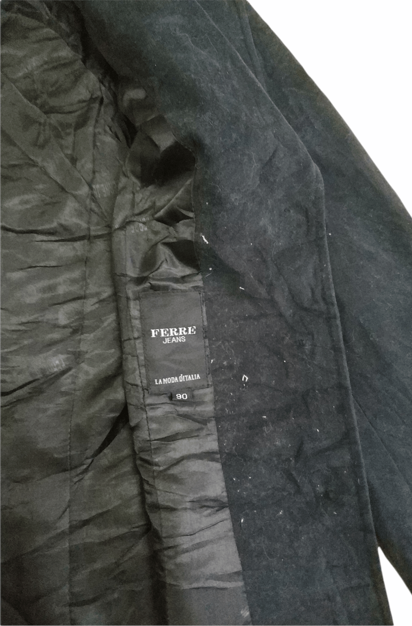 Ferre 🔥Vintage Ferre Jeans Long Jacket Size US XS / EU 42 / 0 - 5 Thumbnail