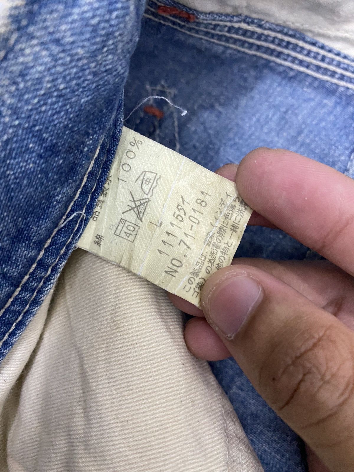 Johnbull JOHN BULL JAPAN OG VINTAGE DENIM CARPENTER PANTS Size US 35 - 10 Thumbnail