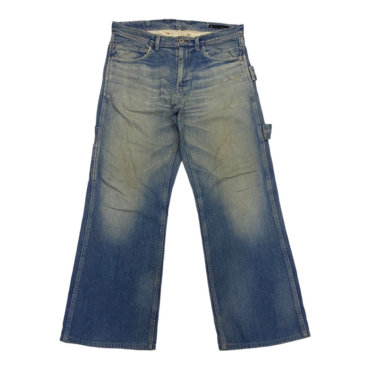 Johnbull JOHN BULL JAPAN OG VINTAGE DENIM CARPENTER PANTS Size US 35 - 2 Thumbnail