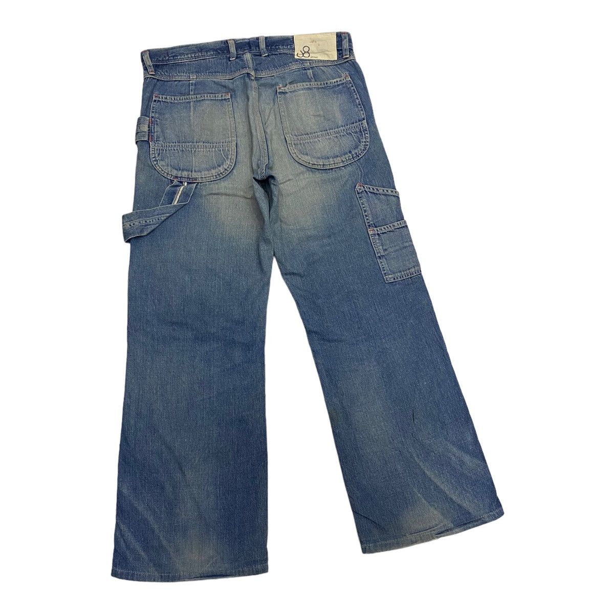 Johnbull JOHN BULL JAPAN OG VINTAGE DENIM CARPENTER PANTS Size US 35 - 6 Thumbnail
