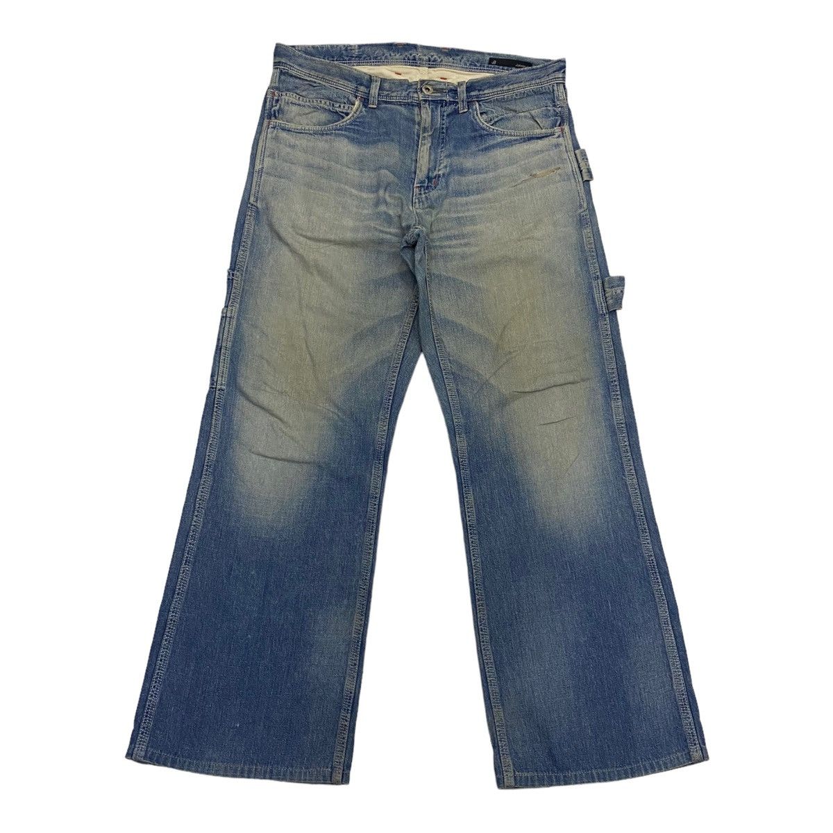 Johnbull JOHN BULL JAPAN OG VINTAGE DENIM CARPENTER PANTS Size US 35 - 7 Thumbnail