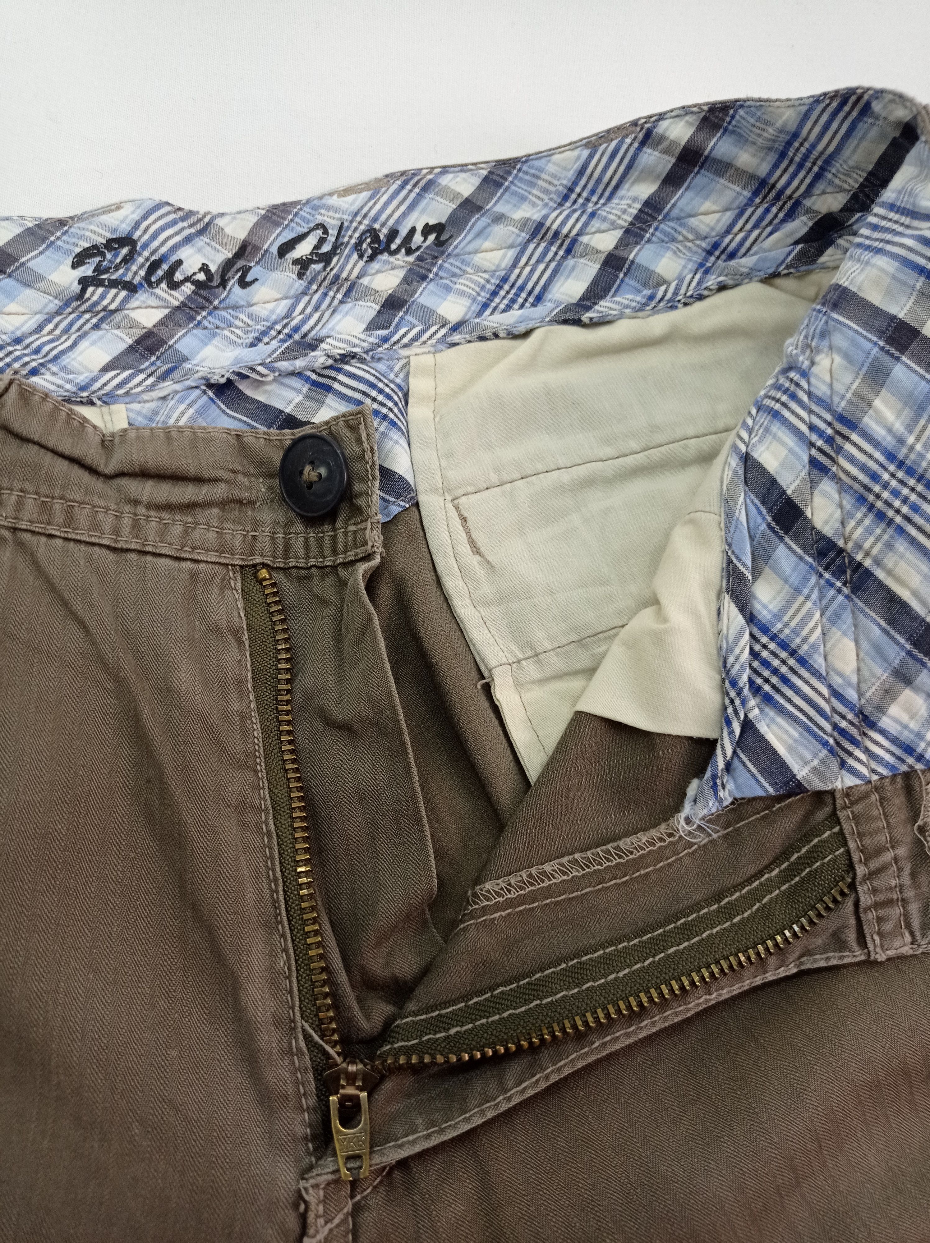 Japanese Brand Rush Hour Multi Pocket Cargo Pants Size US 30 / EU 46 - 4 Thumbnail