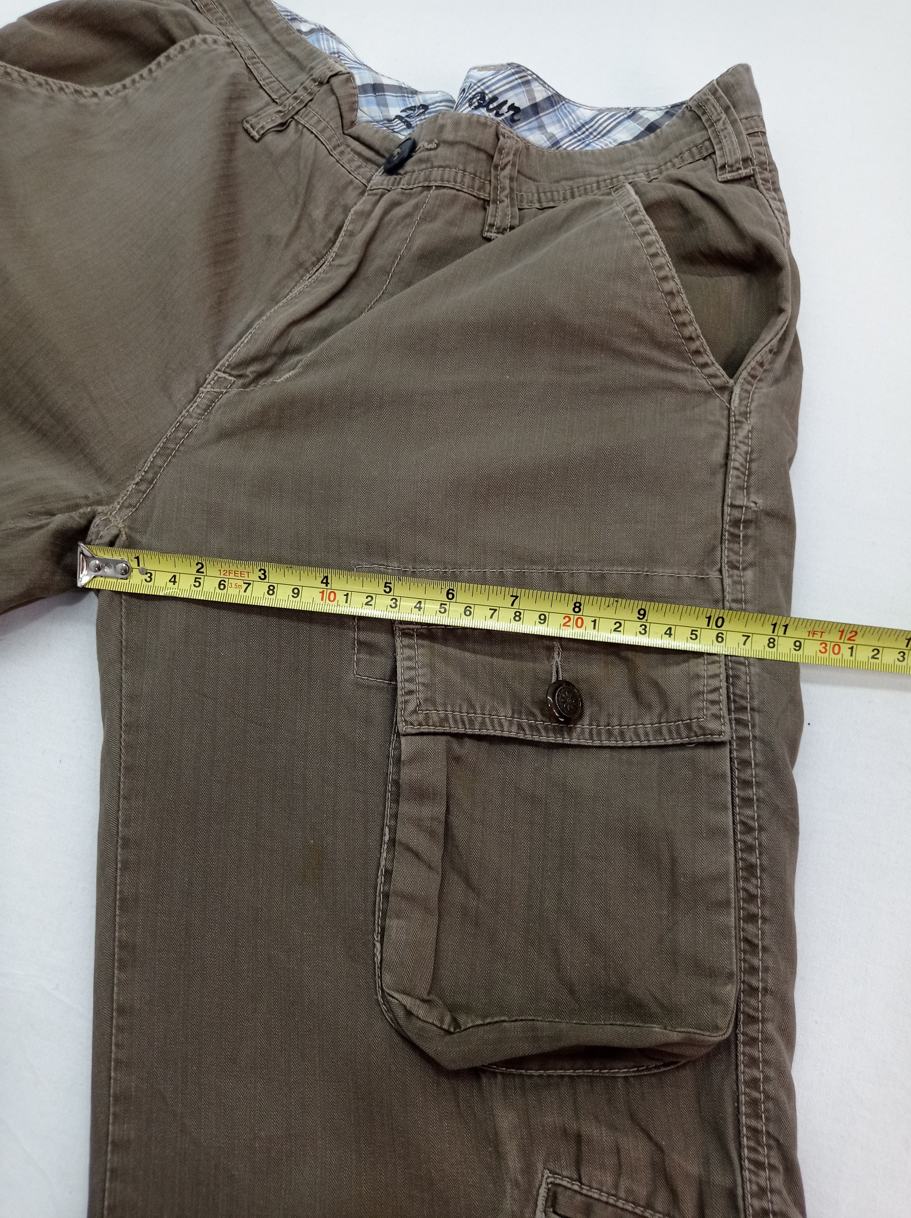 Japanese Brand Rush Hour Multi Pocket Cargo Pants Size US 30 / EU 46 - 17 Thumbnail