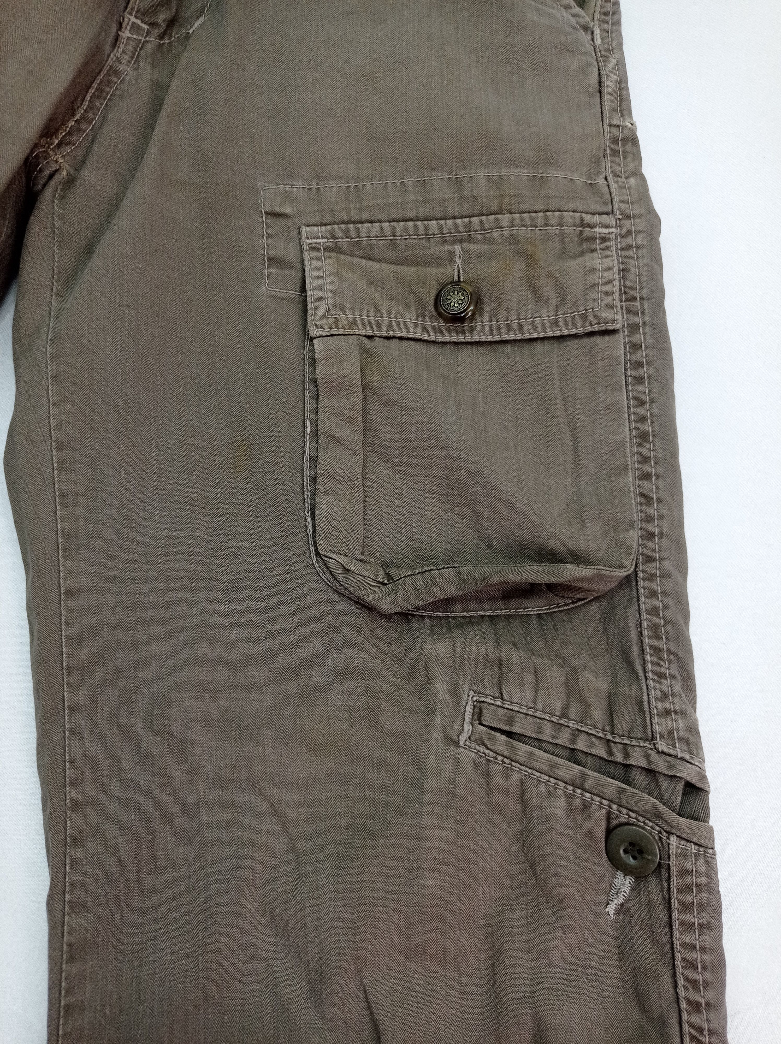 Japanese Brand Rush Hour Multi Pocket Cargo Pants Size US 30 / EU 46 - 7 Thumbnail