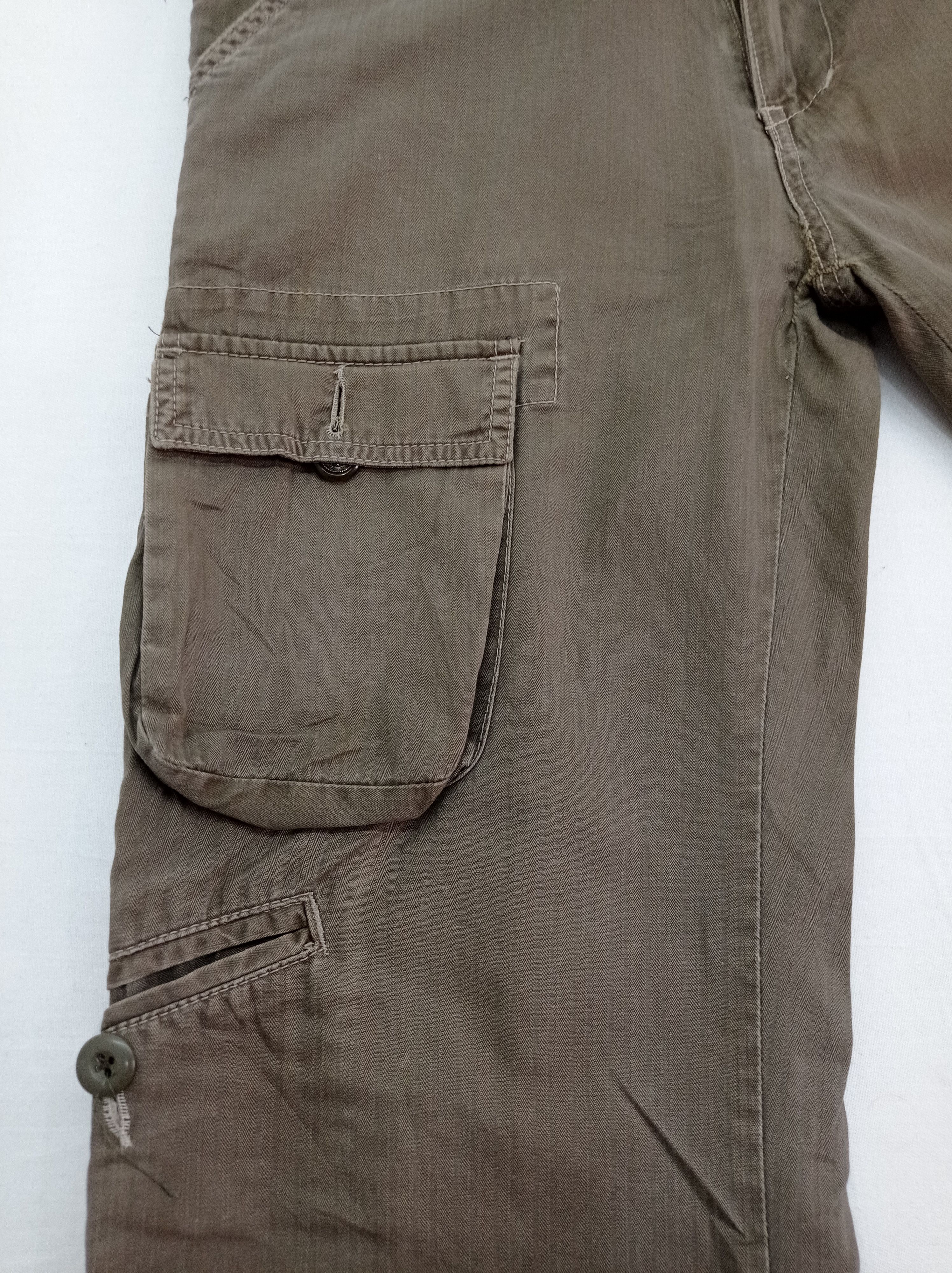 Japanese Brand Rush Hour Multi Pocket Cargo Pants Size US 30 / EU 46 - 6 Thumbnail