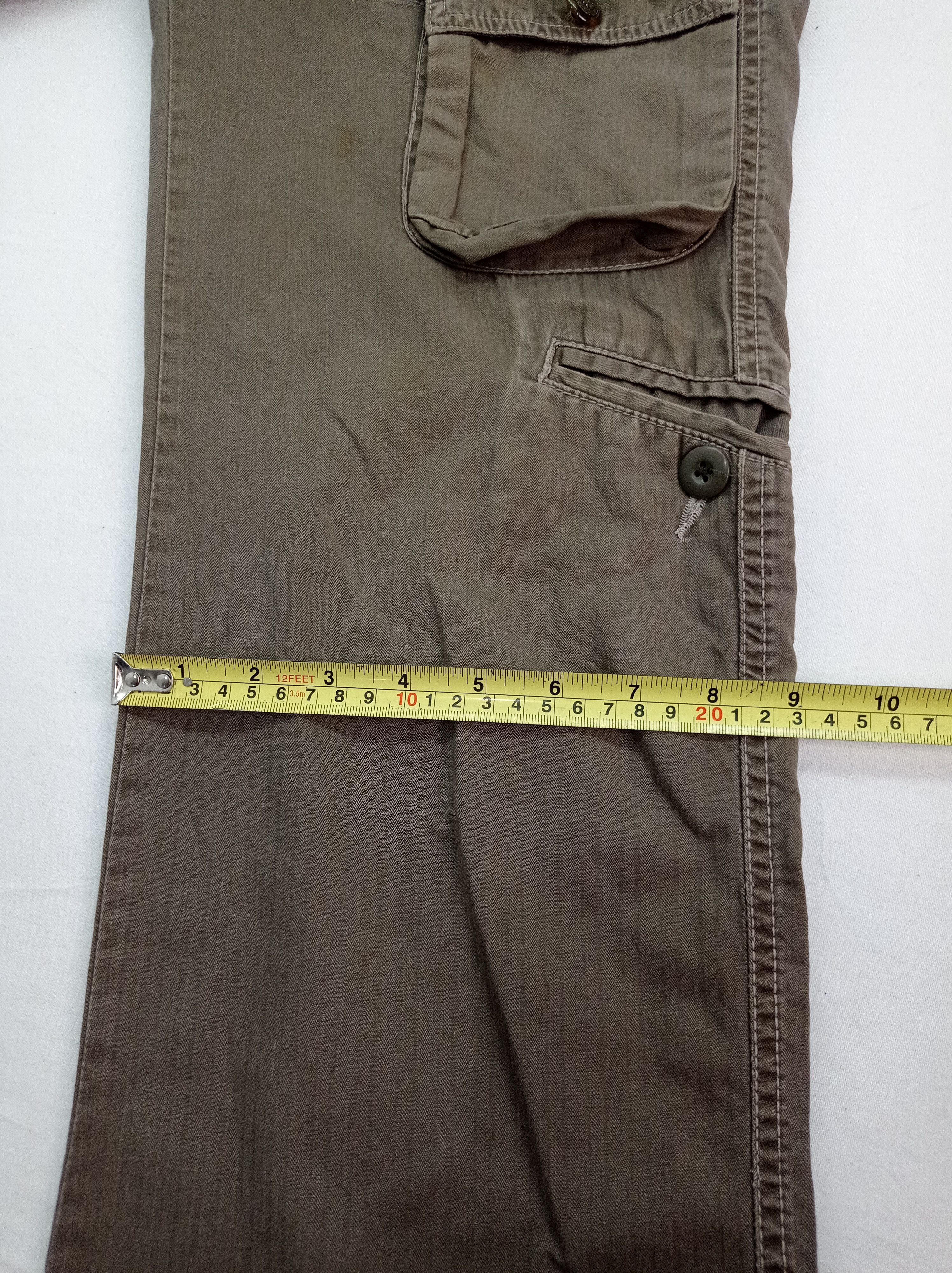 Japanese Brand Rush Hour Multi Pocket Cargo Pants Size US 30 / EU 46 - 16 Thumbnail
