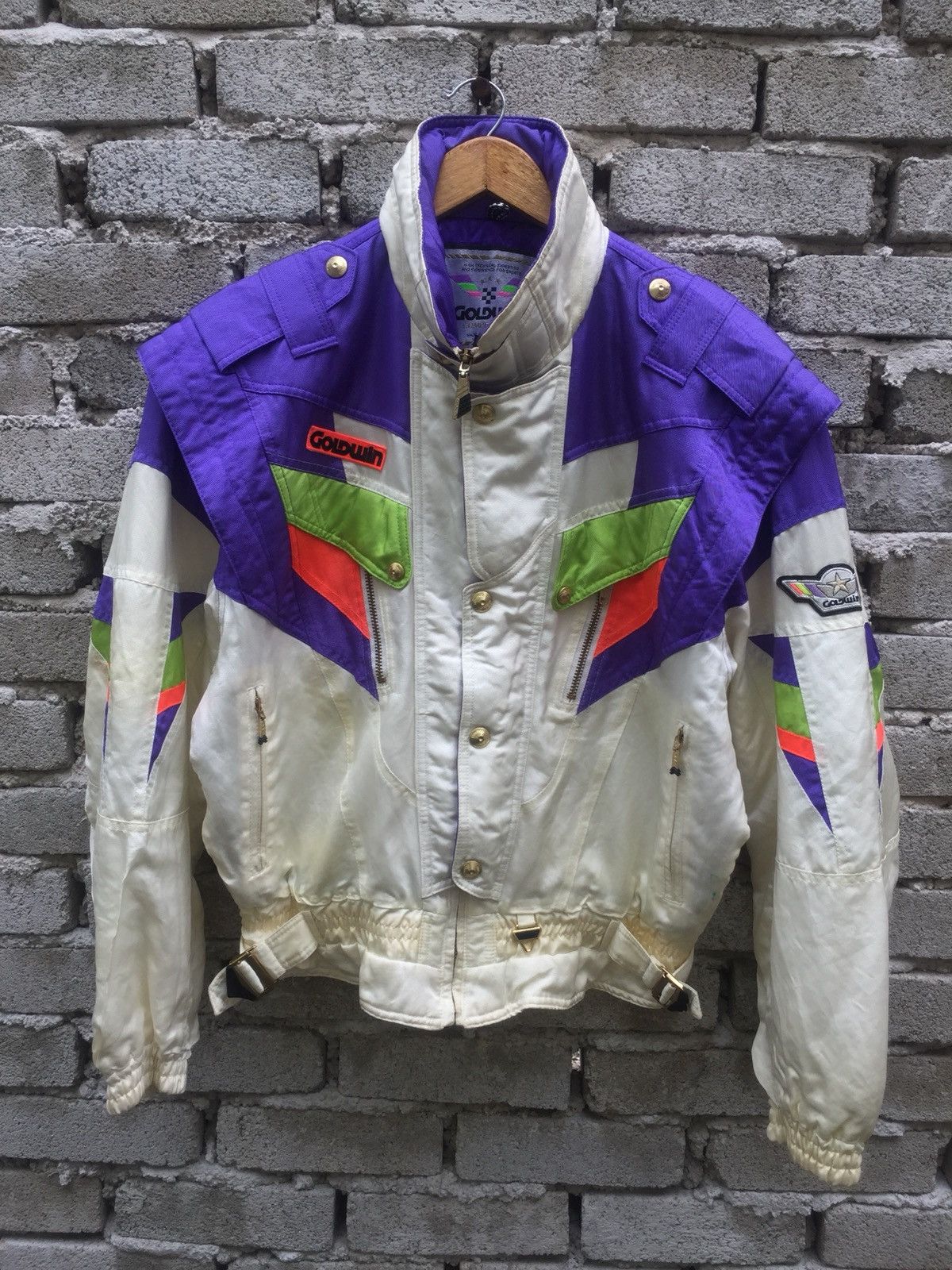 Descente 90s GoldWing Descente Multicolor Skiing Jacket Size US L / EU 52-54 / 3 - 1 Thumbnail