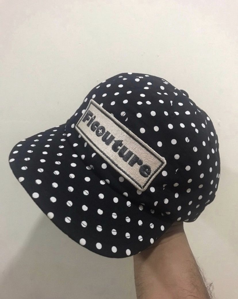 Japanese Brand F/CE Ficouture Polka Dot Hat Size ONE SIZE - 1 Thumbnail