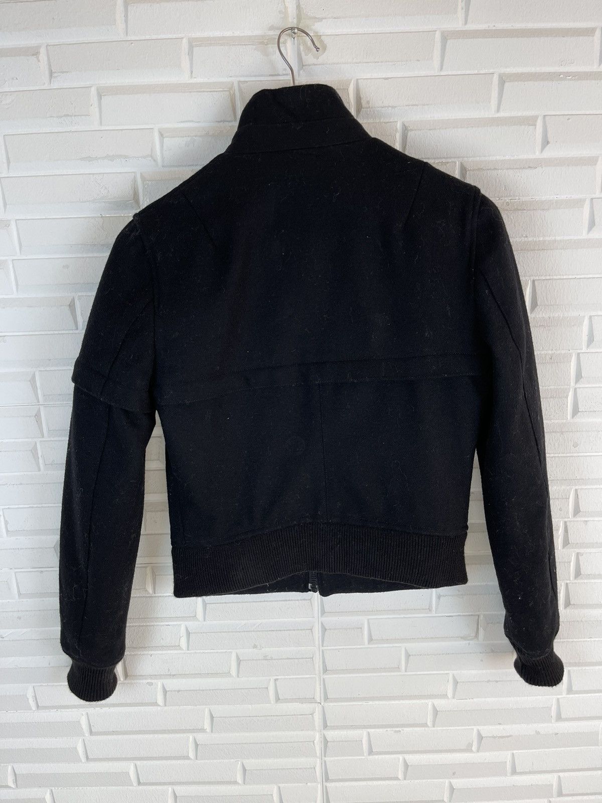 Uniqlo × Vintage Black 90’s Uniqlo Streetwear Parachute Cropped Jacket Size US S / EU 44-46 / 1 - 8 Thumbnail