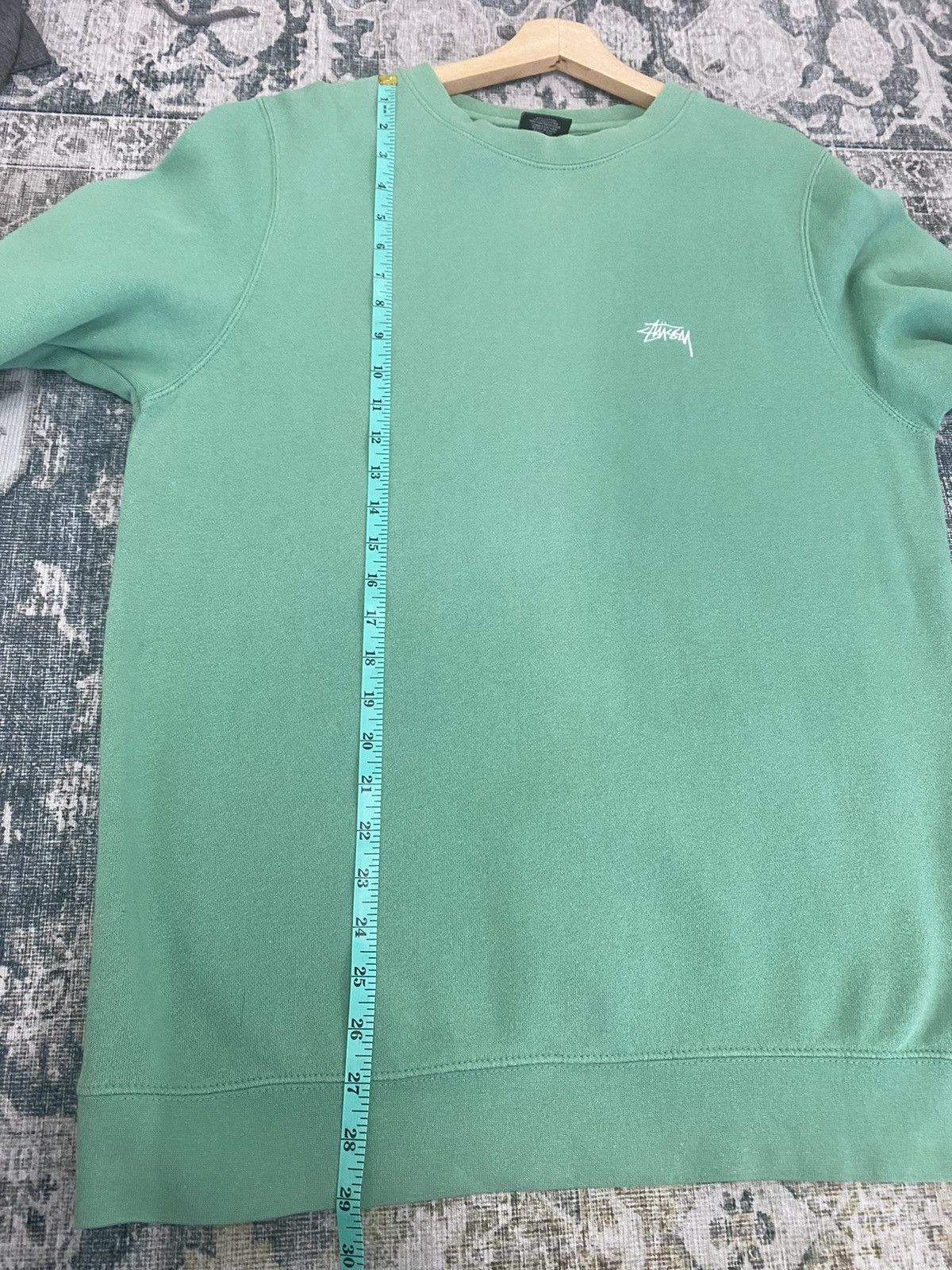 Stussy × Vintage OG Vintage Stussy Embroidered Spellout Crewneck/Travis Scott Size US M / EU 48-50 / 2 - 12 Thumbnail