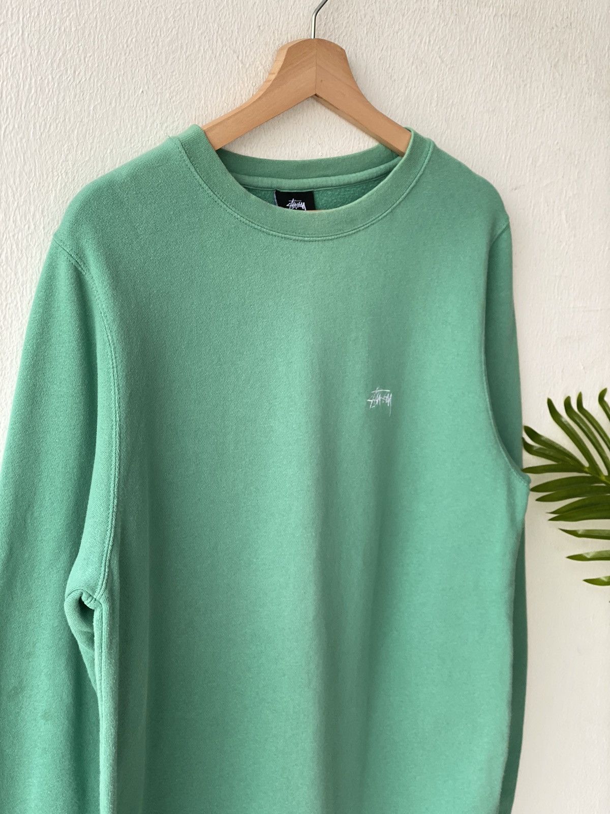 Stussy × Vintage OG Vintage Stussy Embroidered Spellout Crewneck/Travis Scott Size US M / EU 48-50 / 2 - 4 Thumbnail
