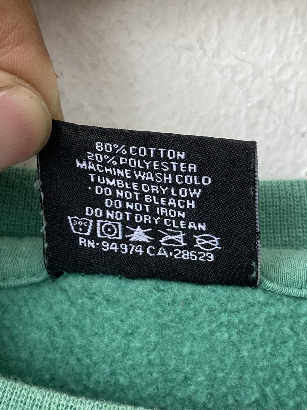 Stussy × Vintage OG Vintage Stussy Embroidered Spellout Crewneck/Travis Scott Size US M / EU 48-50 / 2 - 8 Thumbnail