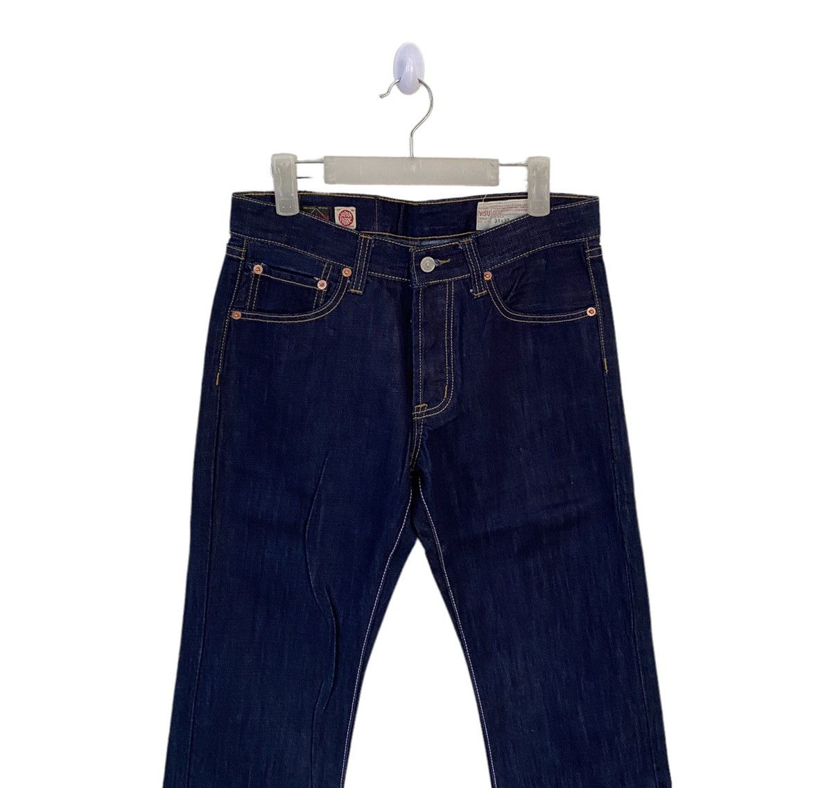 Japanese Brand RARE💙JAPANESE BRAND EVIS JAPAN DAICOCK SELVEDGE DENIM PANTS Size US 31 - 4 Thumbnail