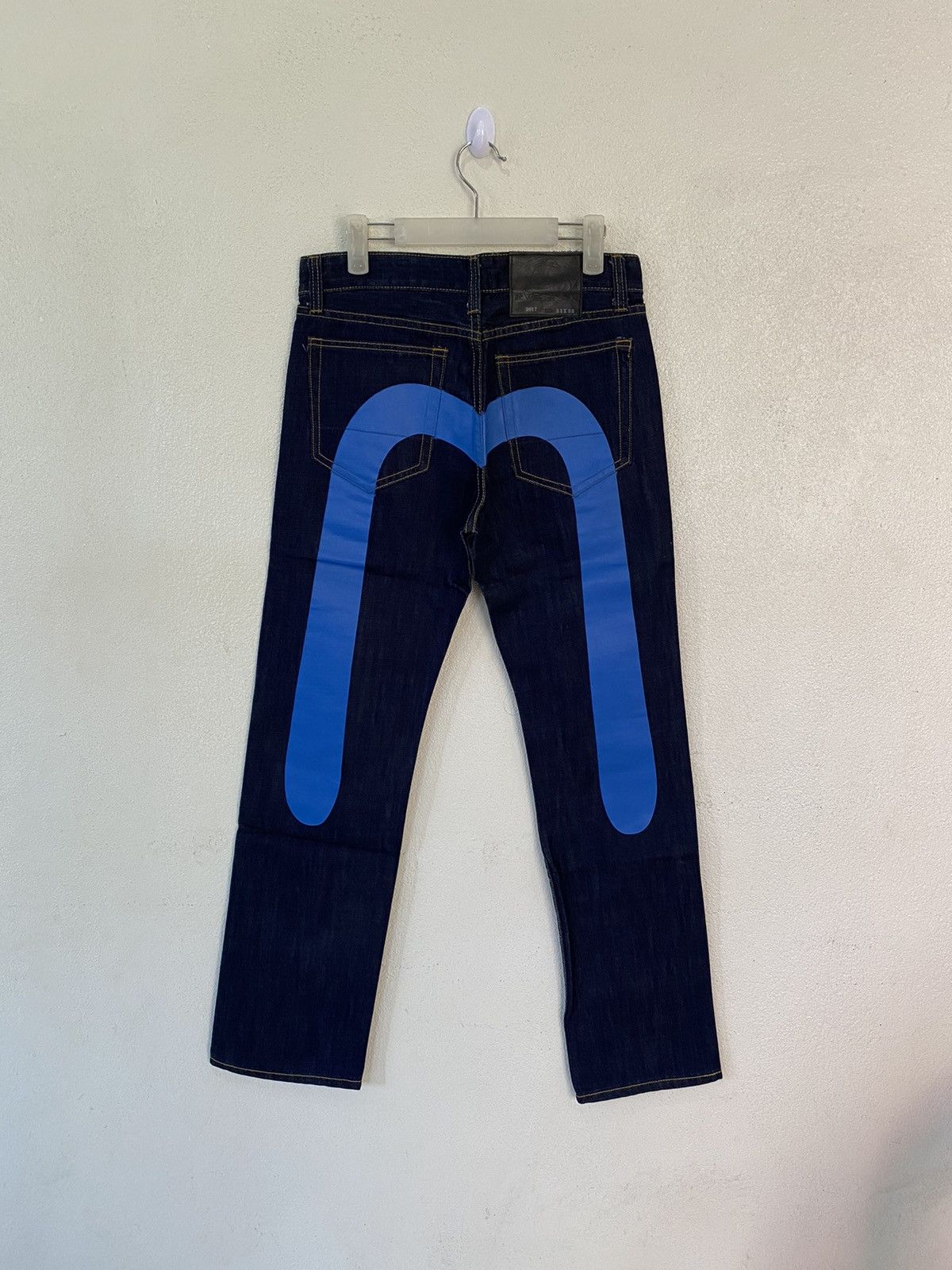 Japanese Brand RARE💙JAPANESE BRAND EVIS JAPAN DAICOCK SELVEDGE DENIM PANTS Size US 31 - 5 Thumbnail