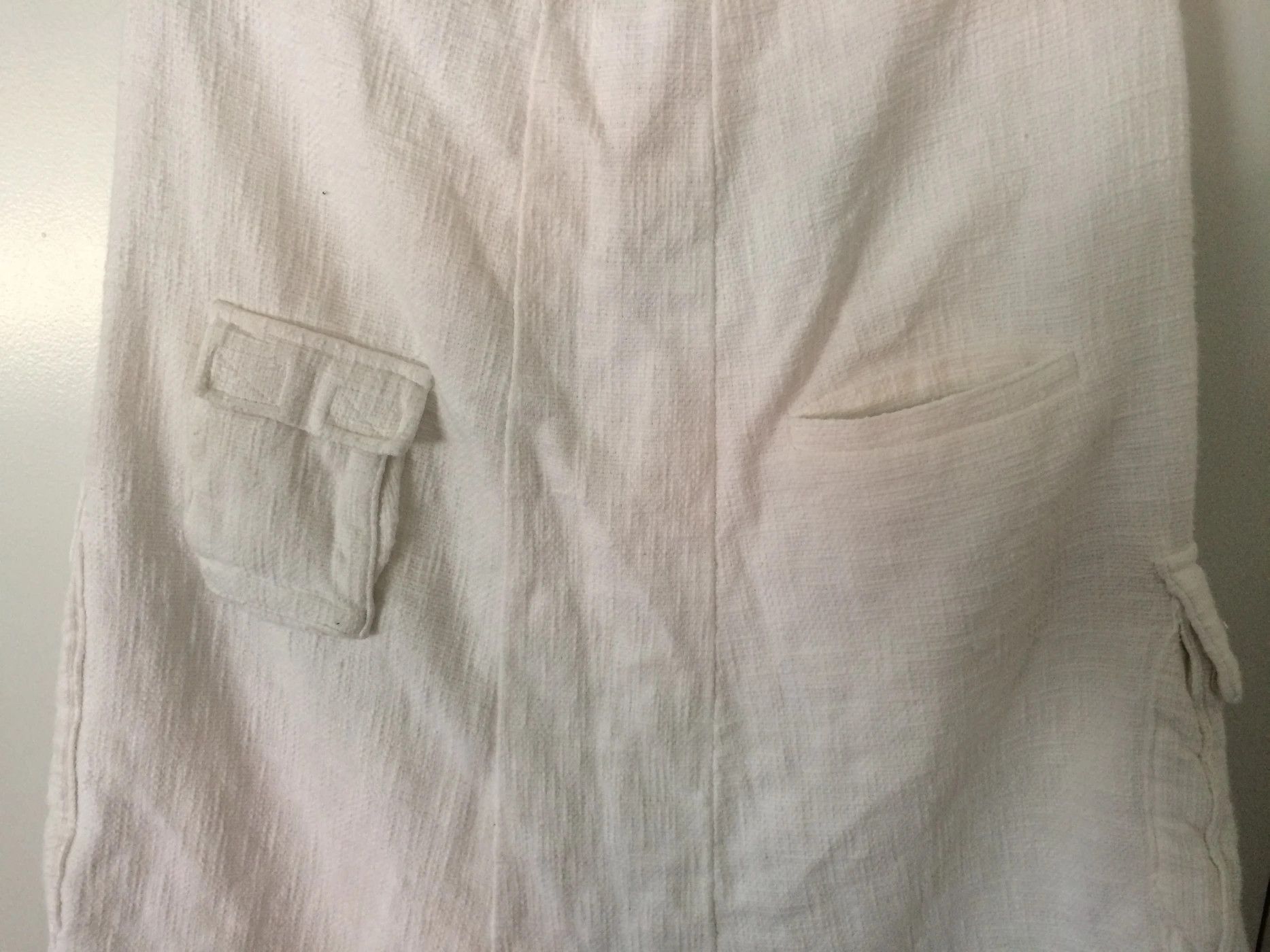 Army Of Me white designer cargo pods Shorts - not shirt coat jacket Size US 32 / EU 48 - 8 Thumbnail