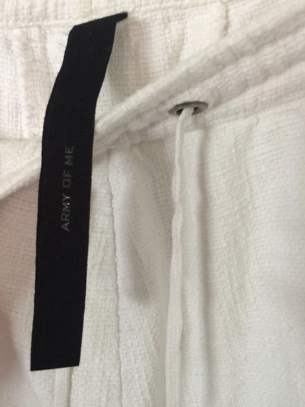 Army Of Me white designer cargo pods Shorts - not shirt coat jacket Size US 32 / EU 48 - 7 Thumbnail