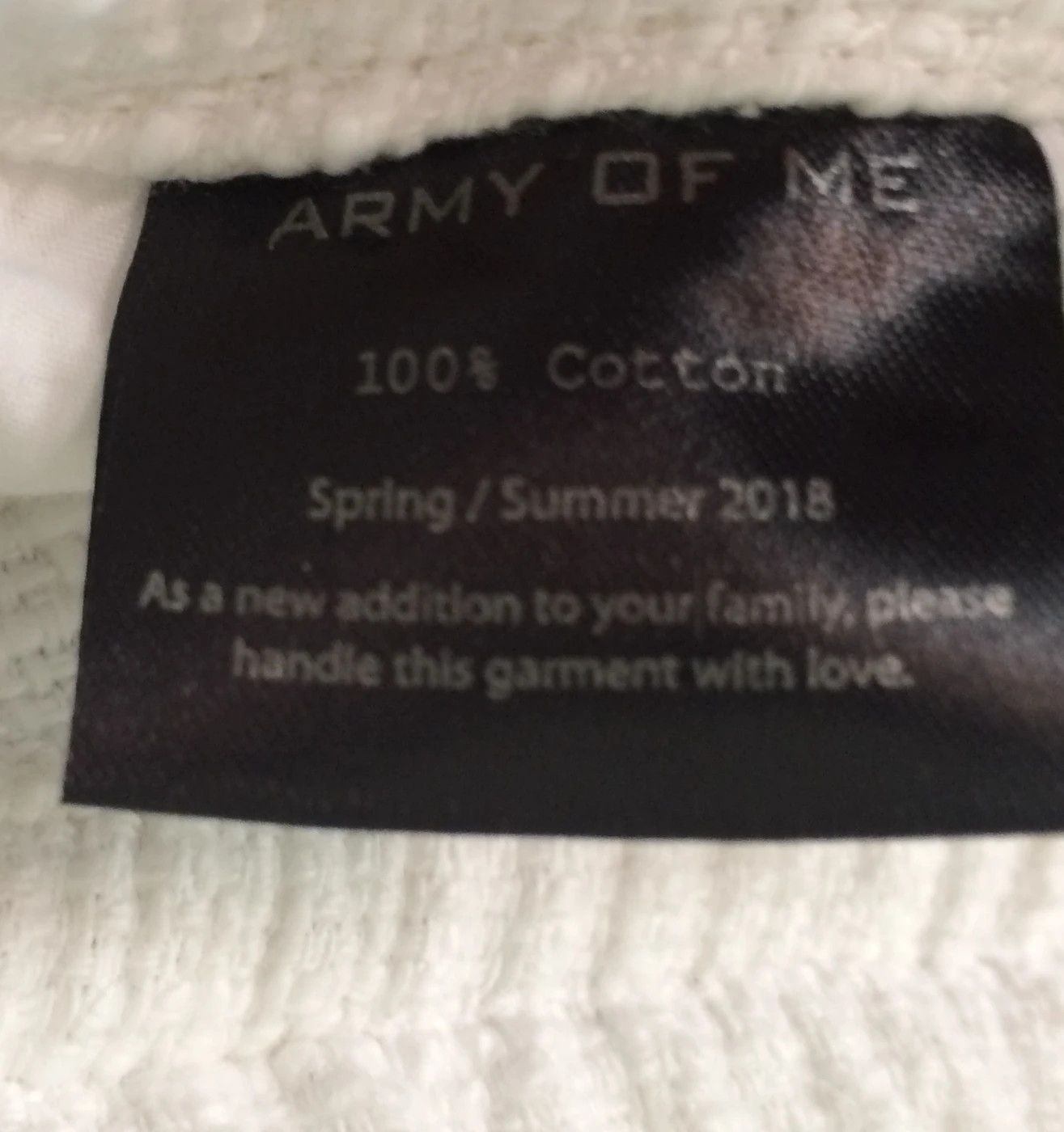 Army Of Me white designer cargo pods Shorts - not shirt coat jacket Size US 32 / EU 48 - 6 Thumbnail