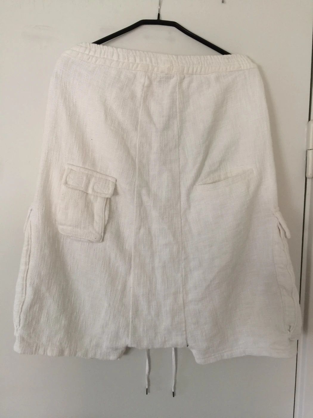 Army Of Me white designer cargo pods Shorts - not shirt coat jacket Size US 32 / EU 48 - 3 Thumbnail