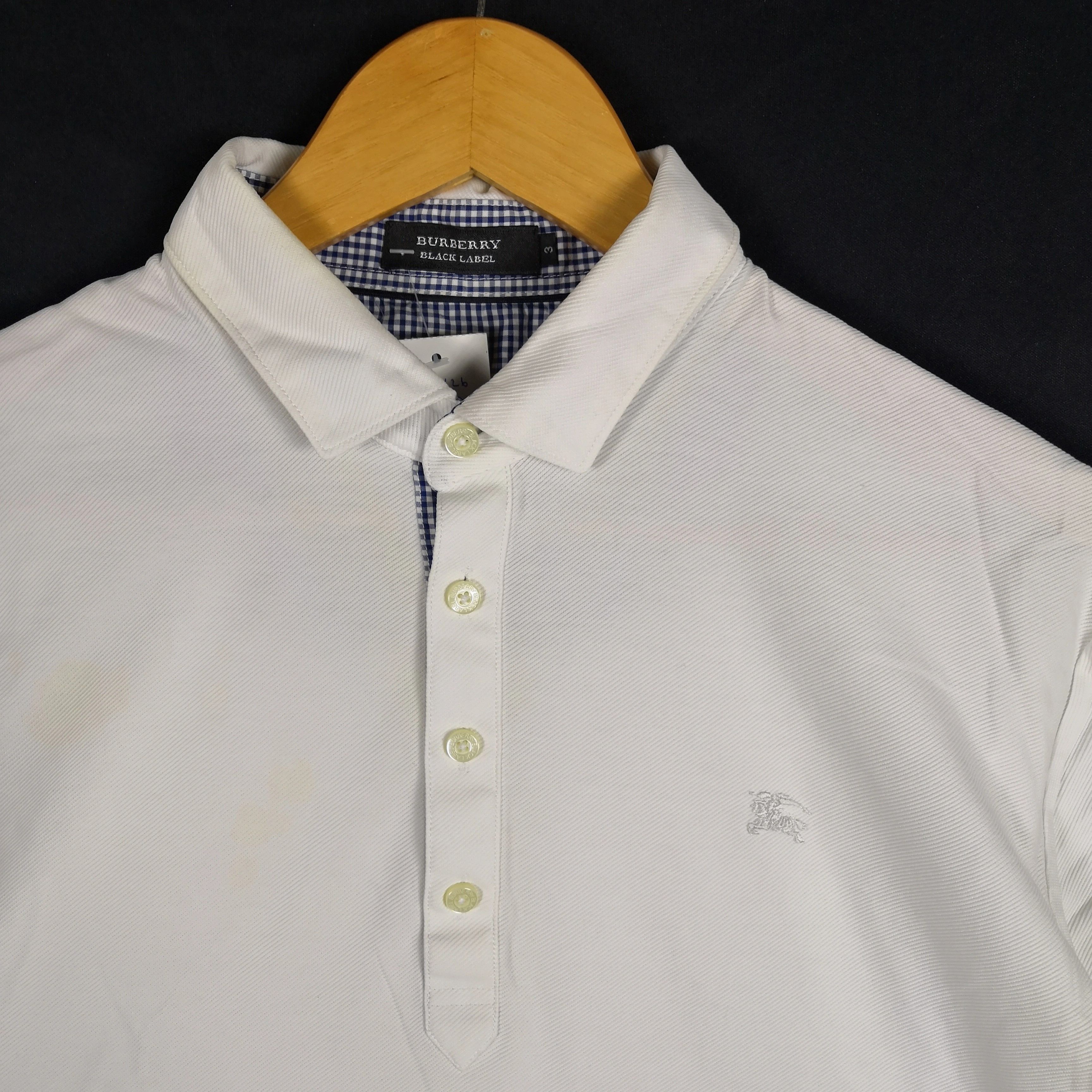 Burberry Vintage Burberry T Shirt Check Gingham Burberrys Tees Size US M / EU 48-50 / 2 - 3 Thumbnail