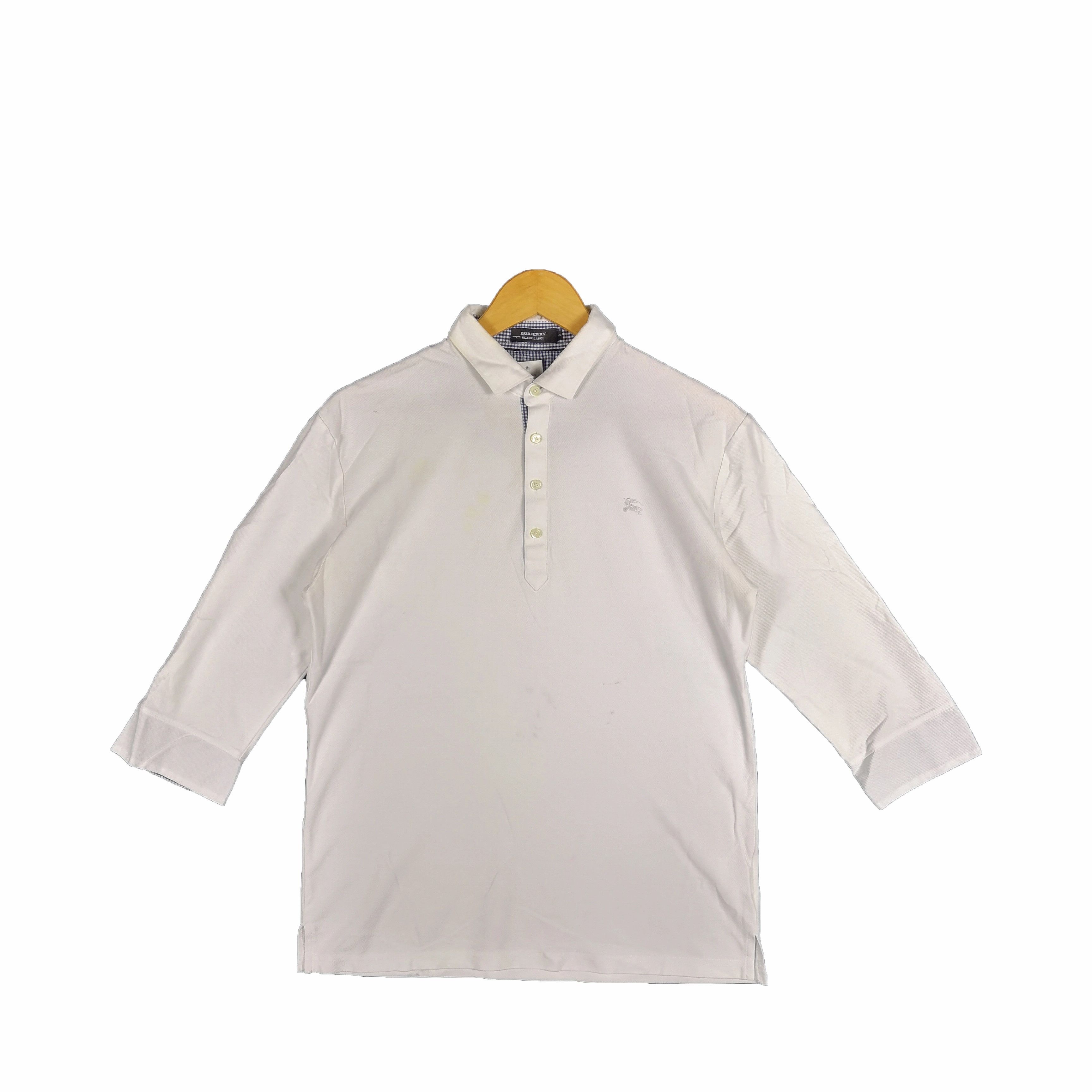 Burberry Vintage Burberry T Shirt Check Gingham Burberrys Tees Size US M / EU 48-50 / 2 - 1 Thumbnail